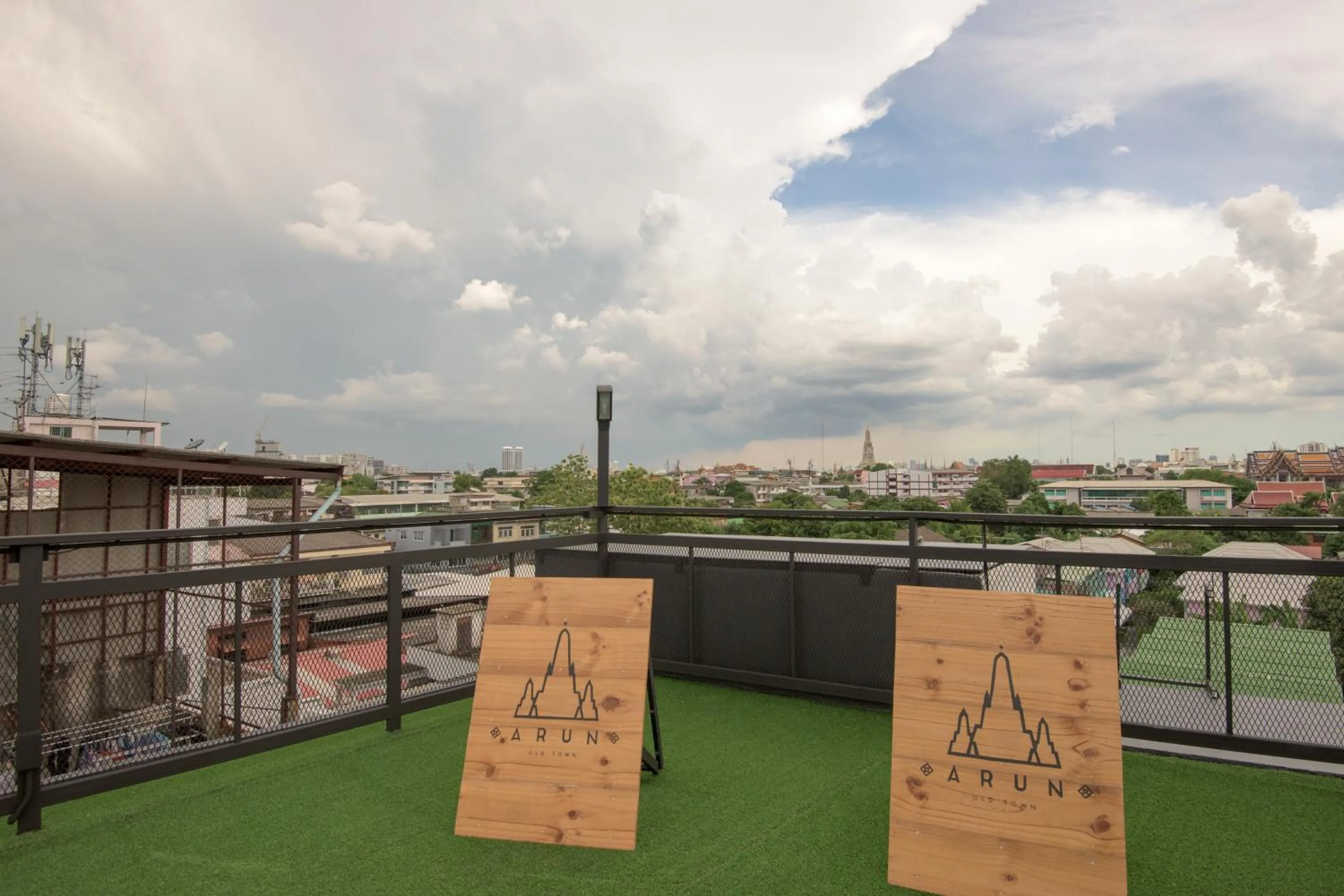 Bird's eye view in Arun Old Town