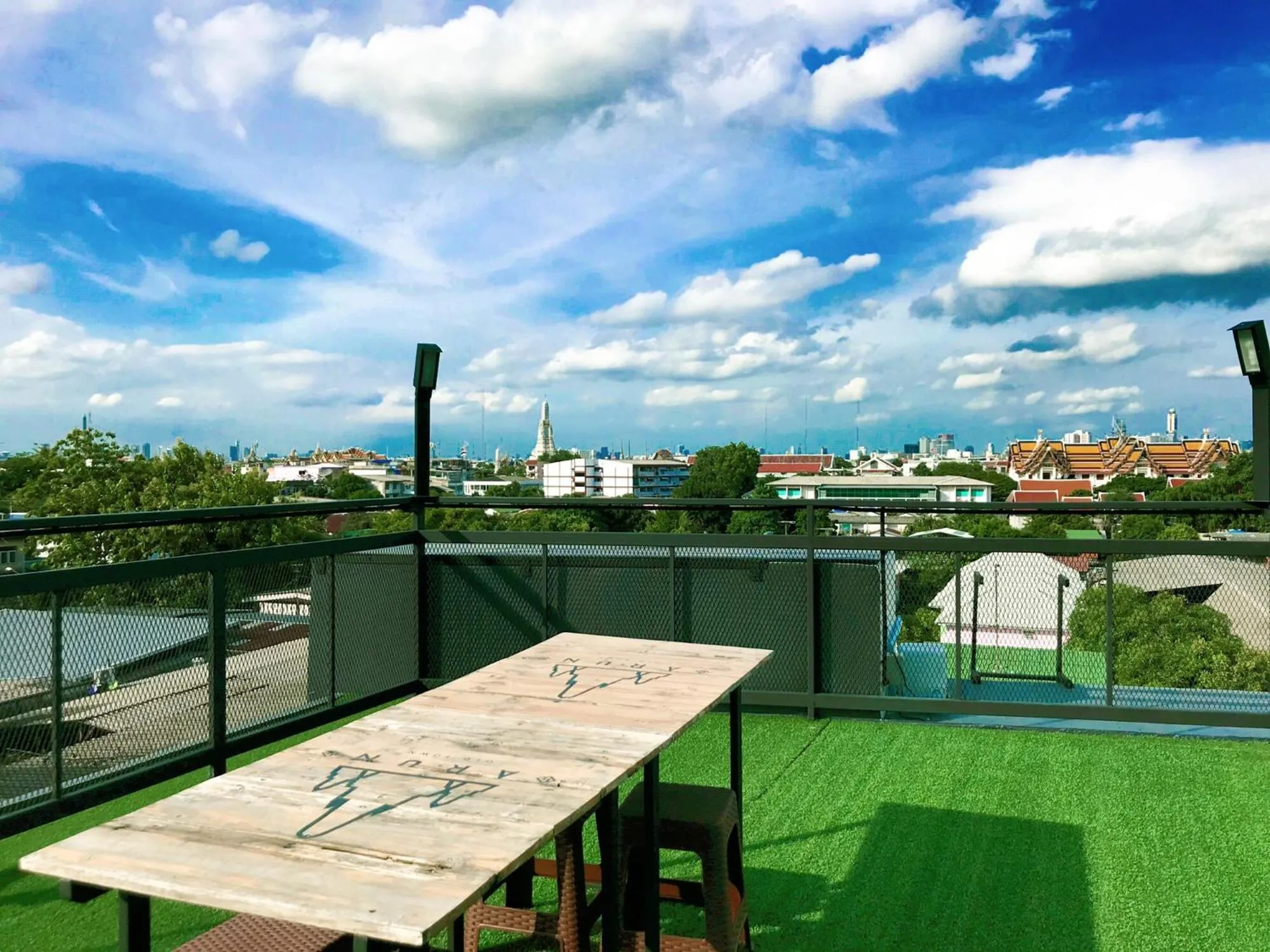 Bird's eye view in Arun Old Town