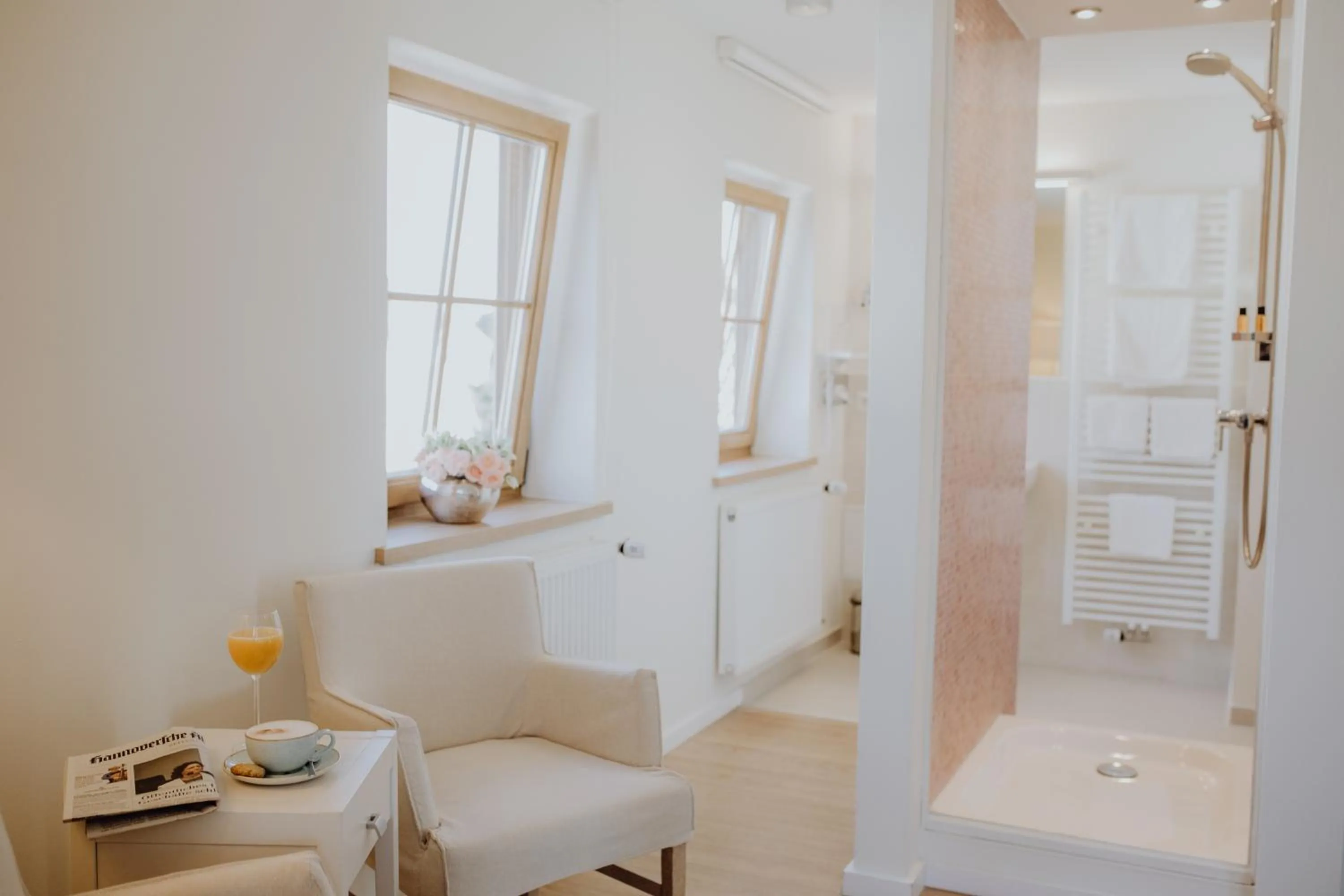 Shower in Hotel Havelser Hof