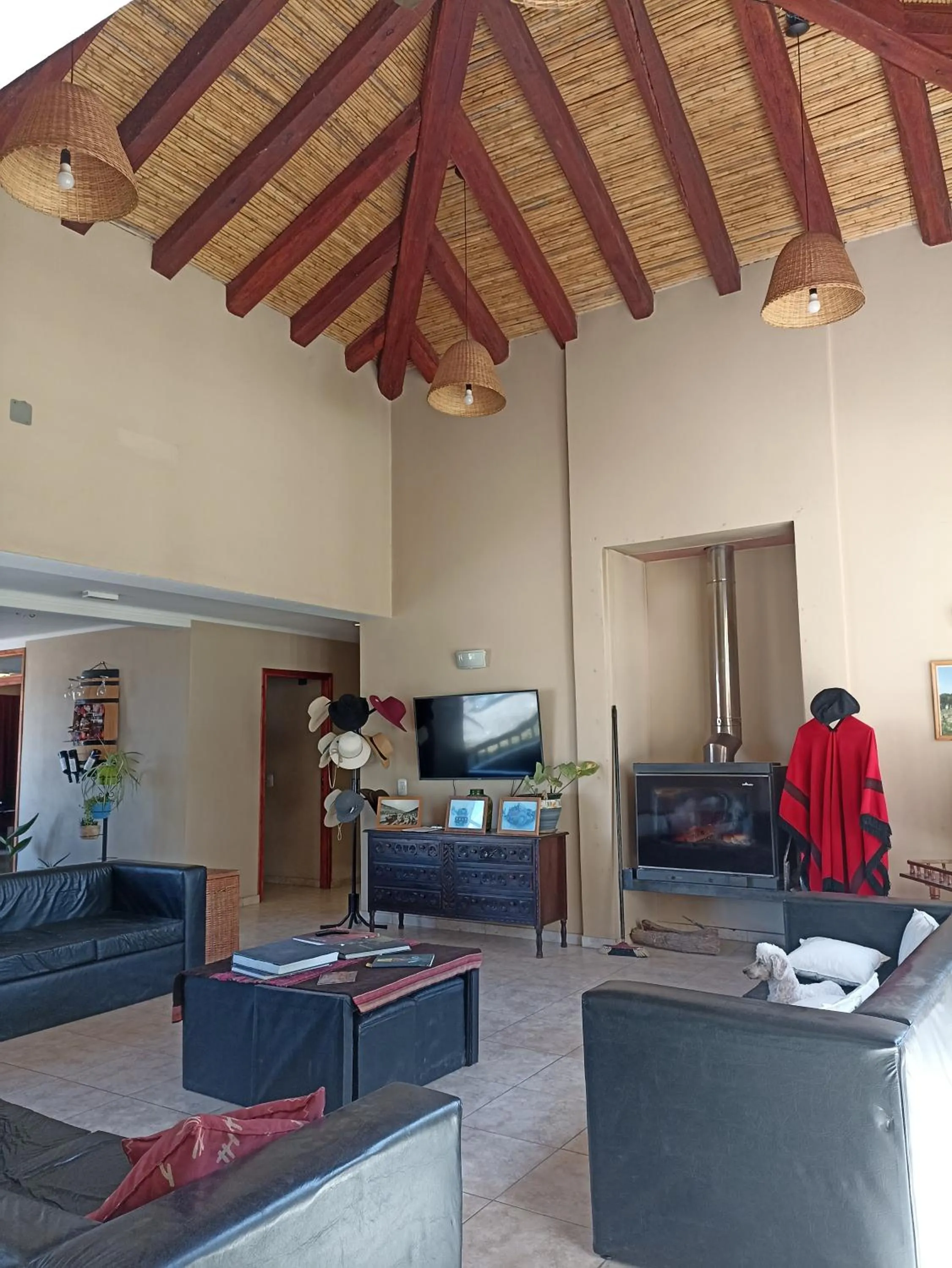 Communal lounge/ TV room in Posada Cavieres Wine Farm