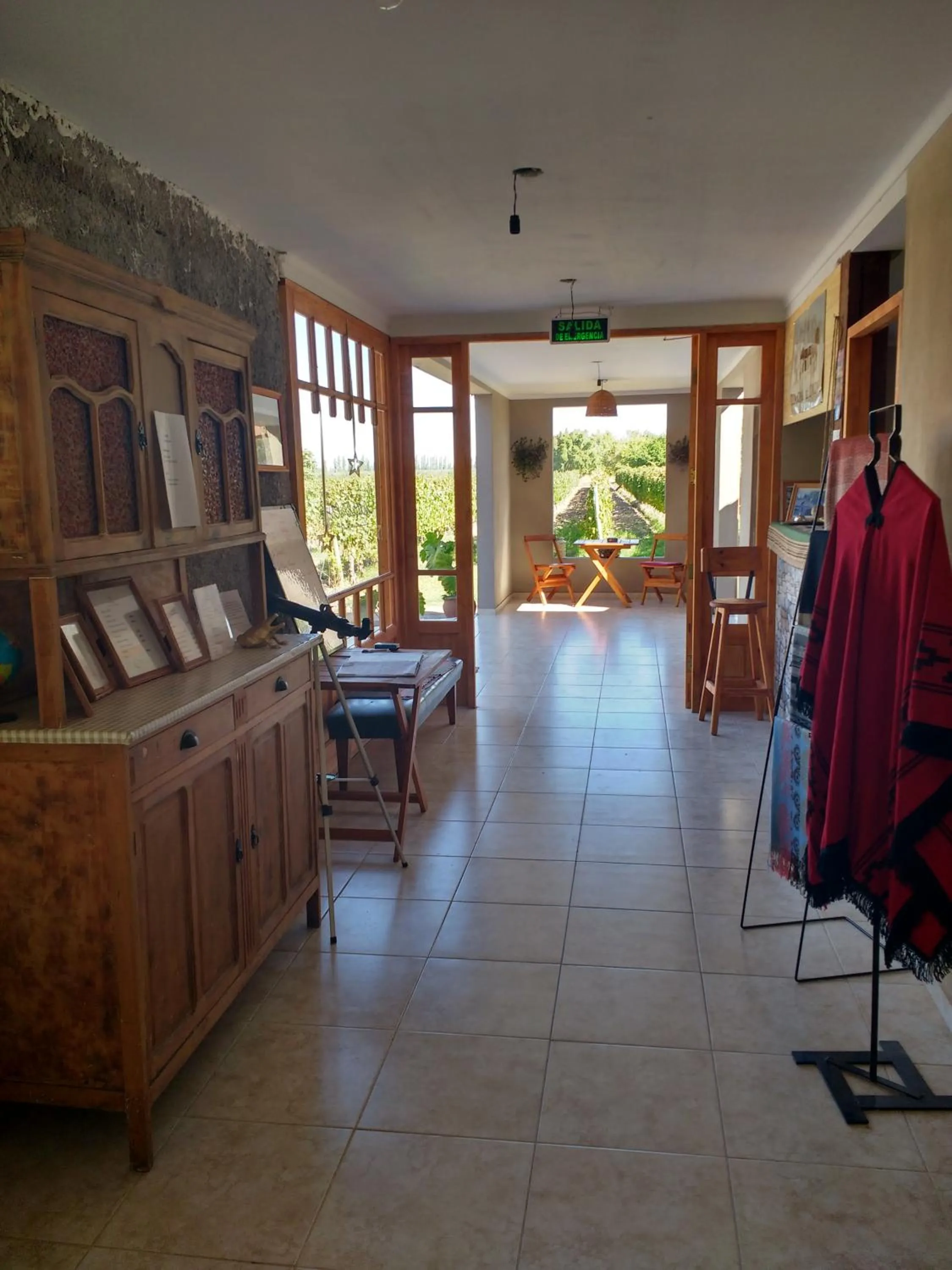 Lobby or reception in Posada Cavieres Wine Farm