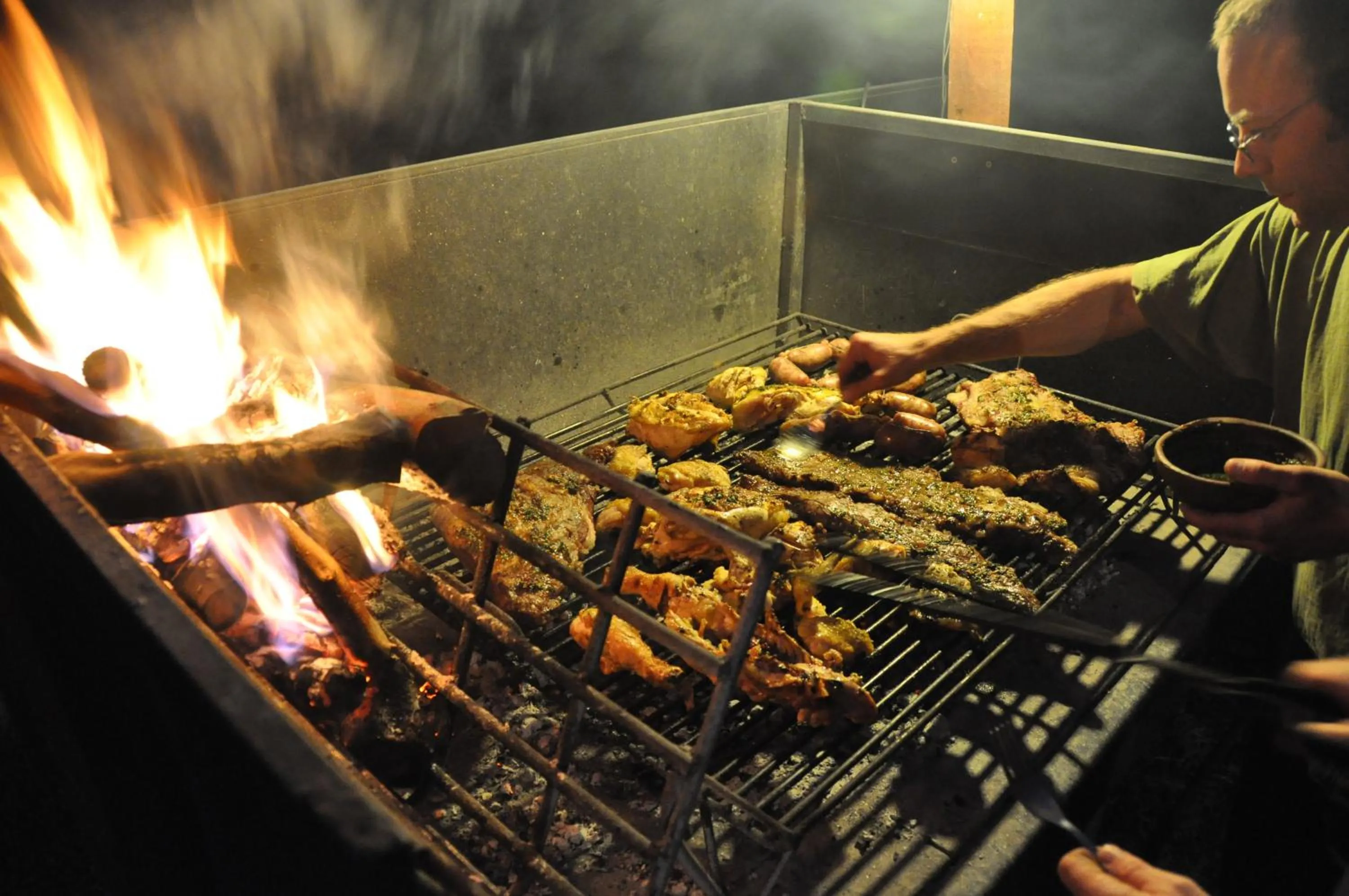 Food and drinks in Posada Cavieres Wine Farm