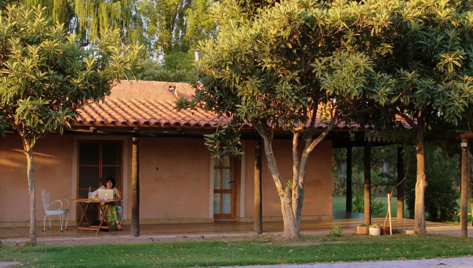 Facade/entrance in Posada Cavieres Wine Farm