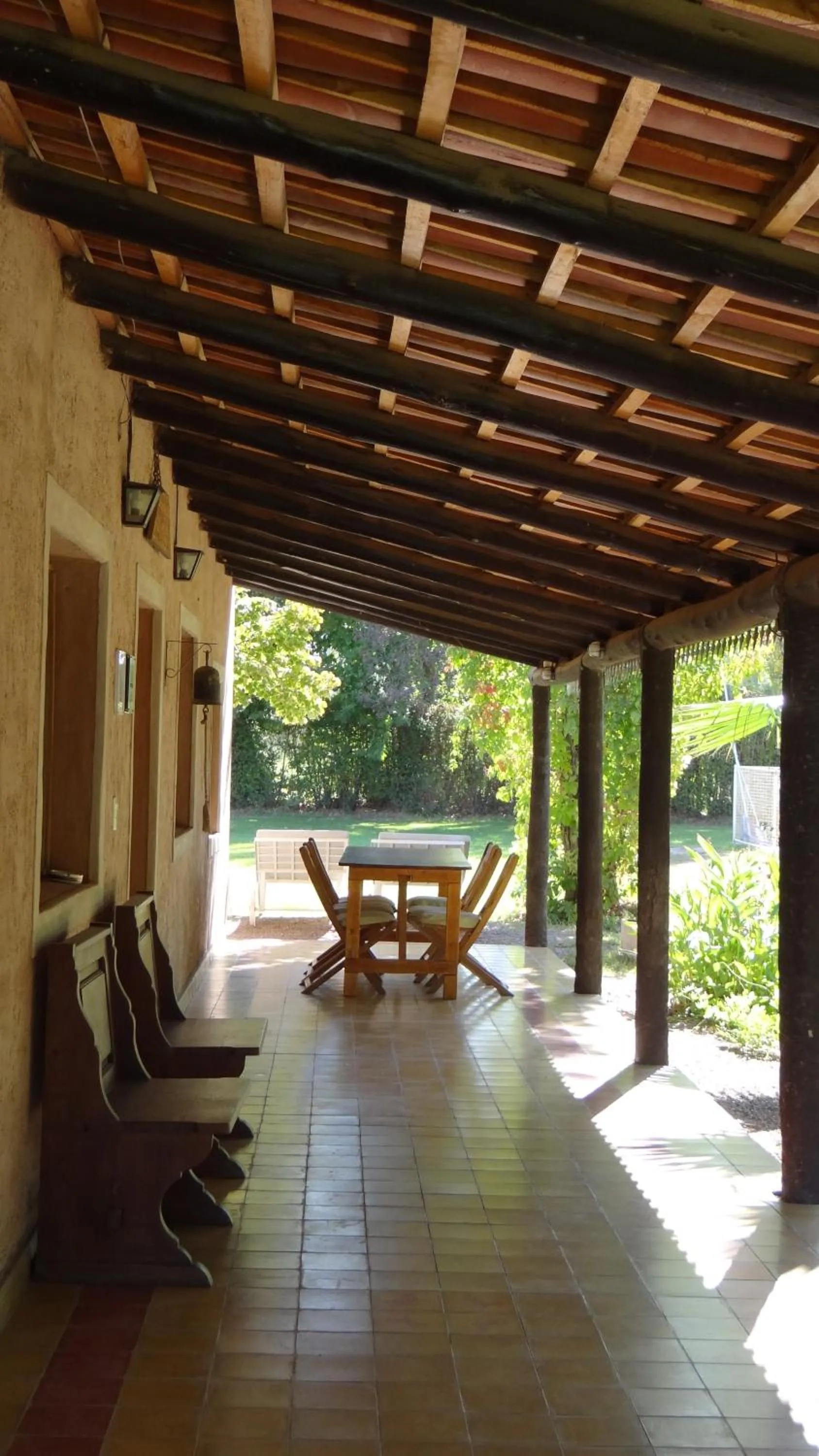 Decorative detail in Posada Cavieres Wine Farm