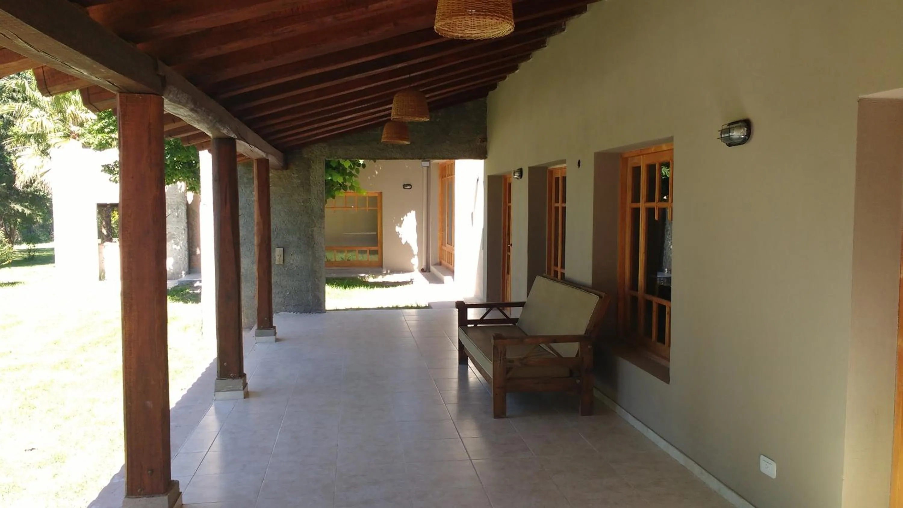 Balcony/Terrace in Posada Cavieres Wine Farm