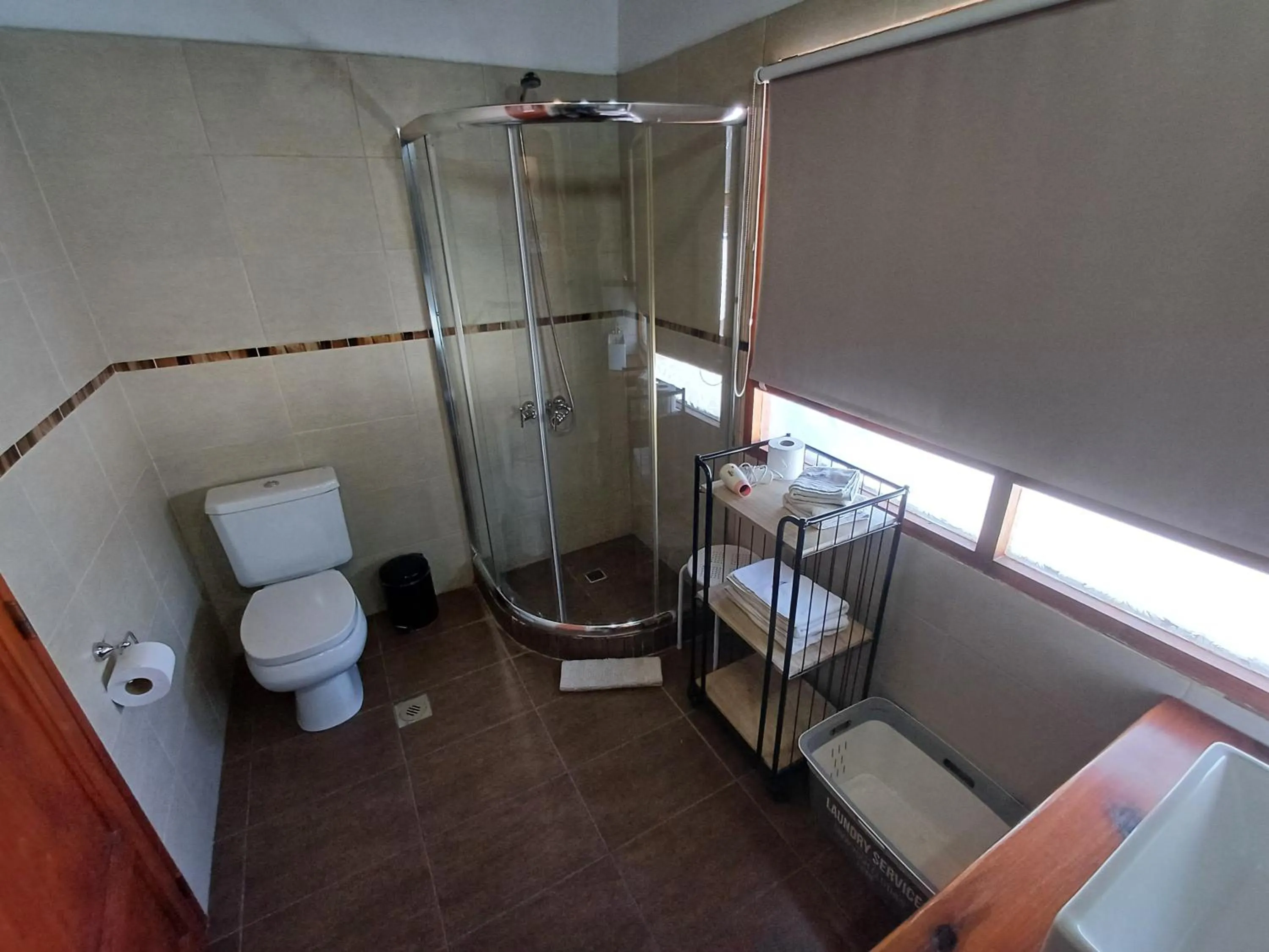 Shower in Posada Cavieres Wine Farm