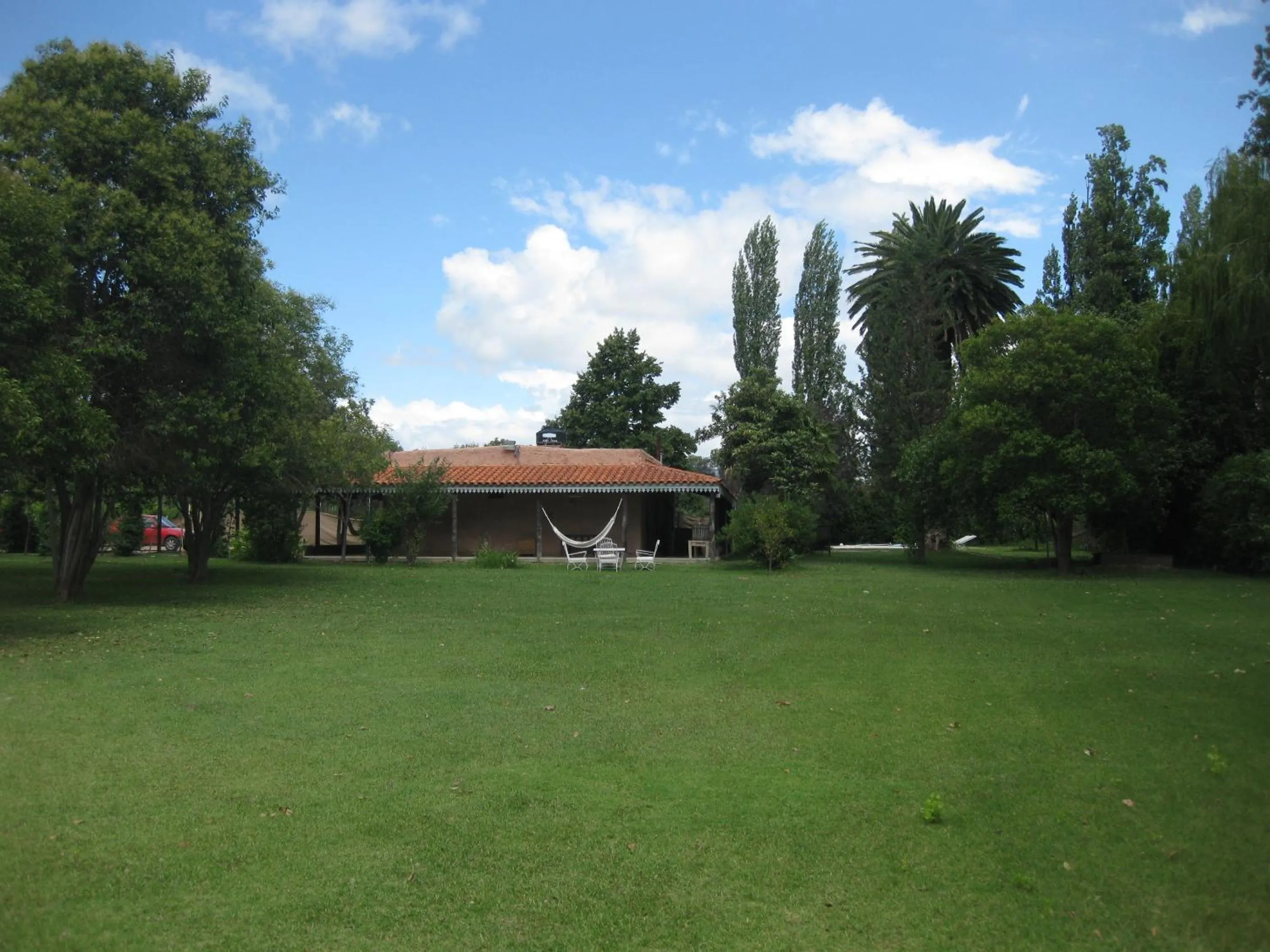 Garden in Posada Cavieres Wine Farm