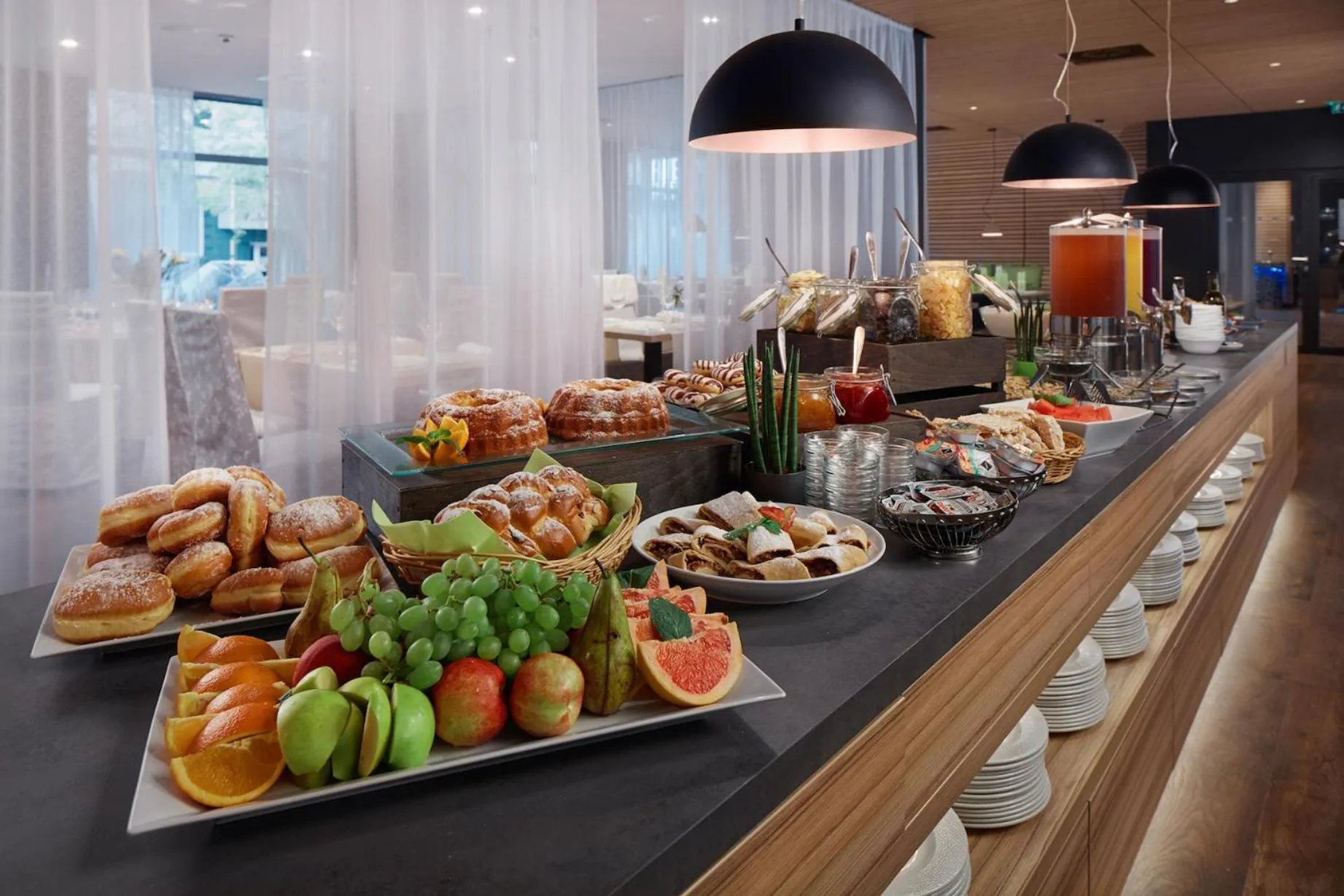 Buffet breakfast in Spa Hotel Felicitas