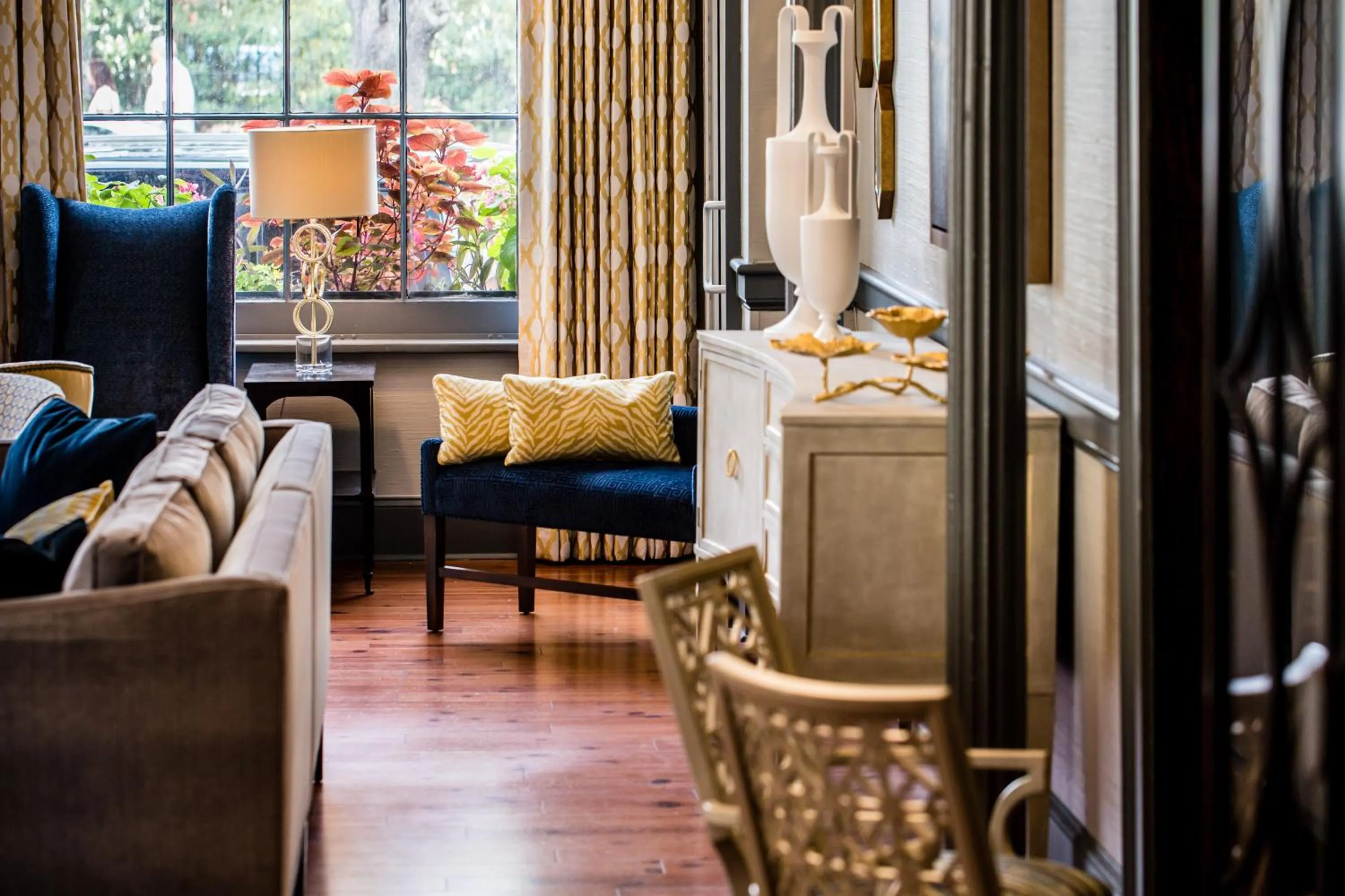 Decorative detail in East Bay Inn, Historic Inns of Savannah Collection