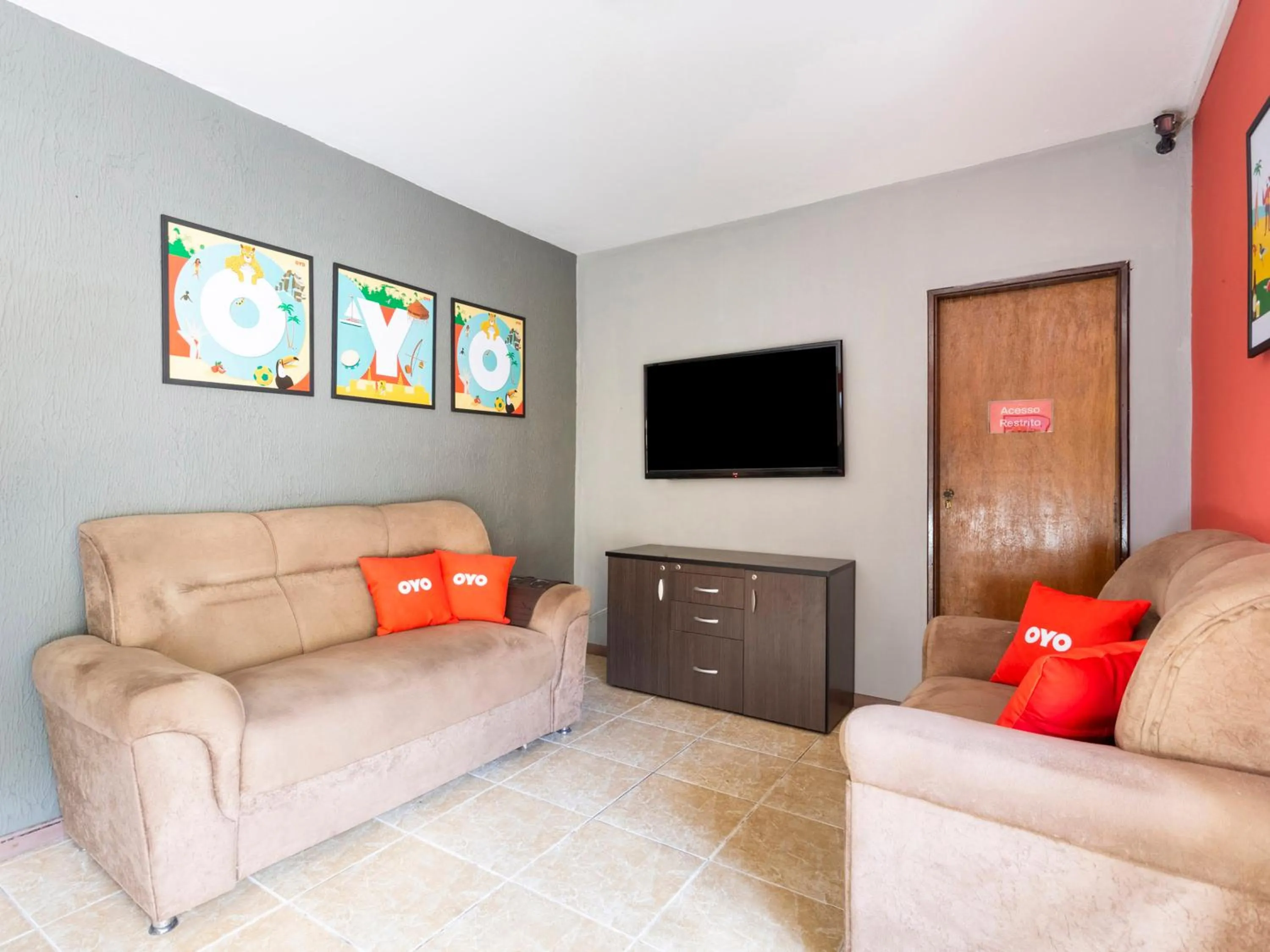 Seating area in OYO Hotel Recanto Do Alto, Teresópolis