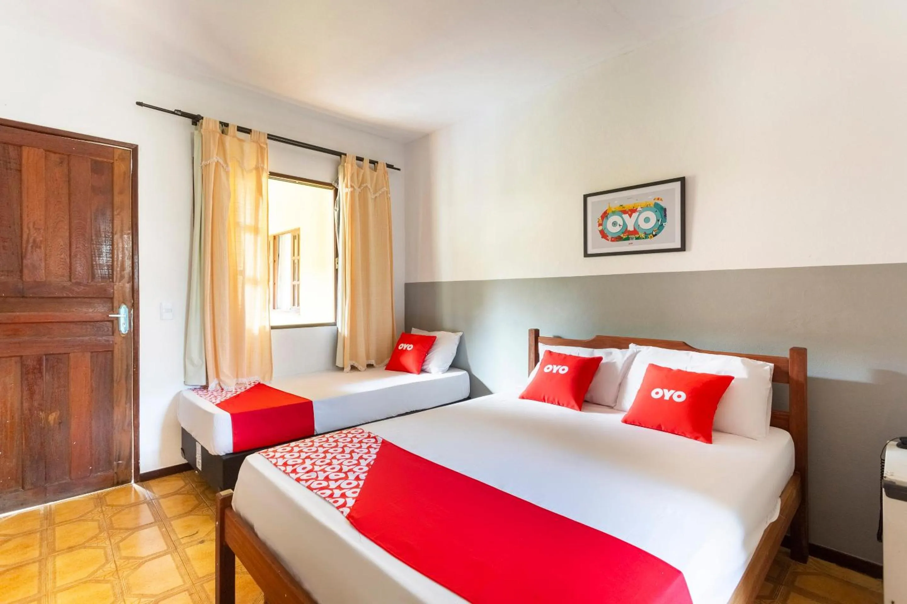 Bedroom in OYO Hotel Recanto Do Alto, Teresópolis