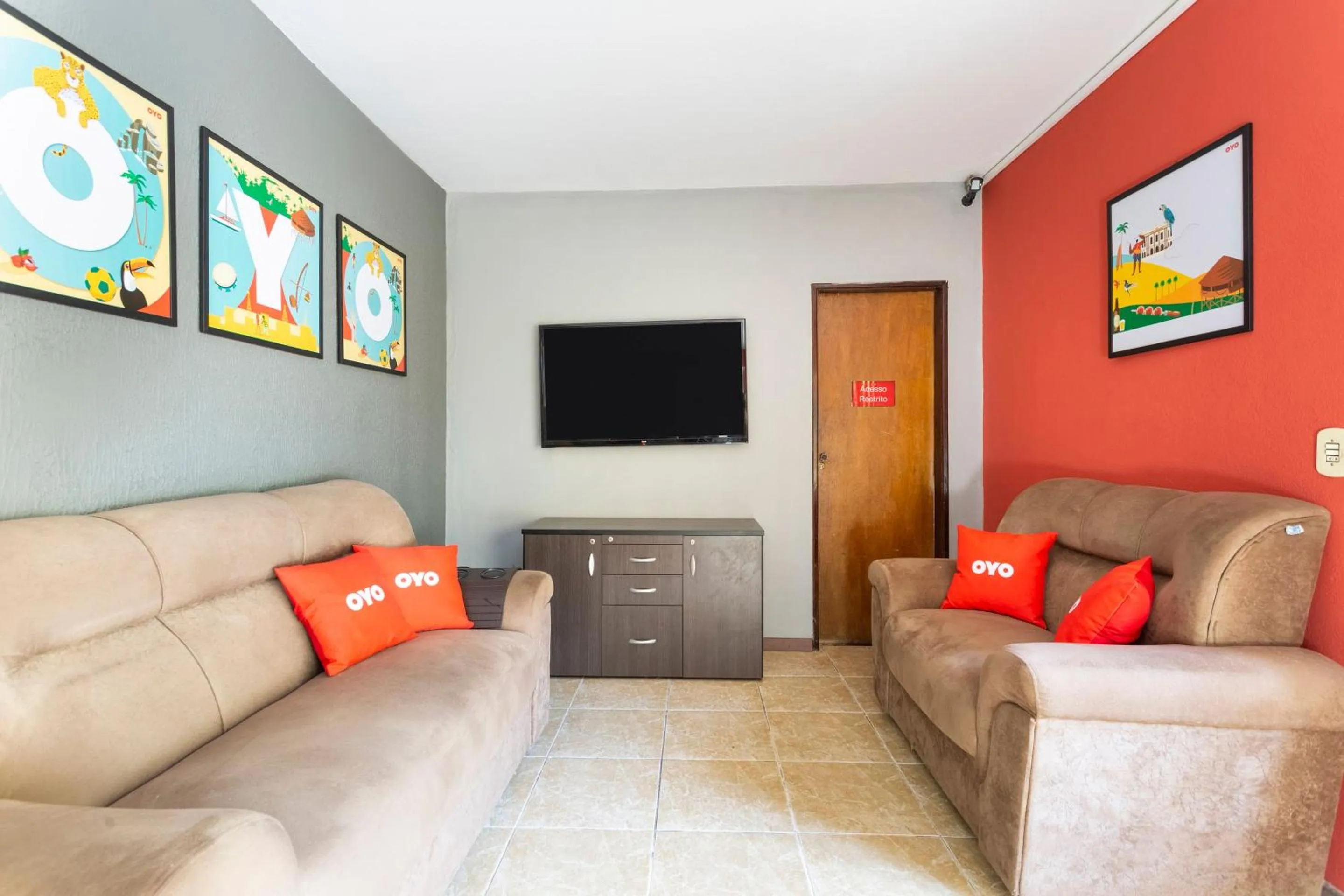 Lobby or reception in OYO Hotel Recanto Do Alto, Teresópolis