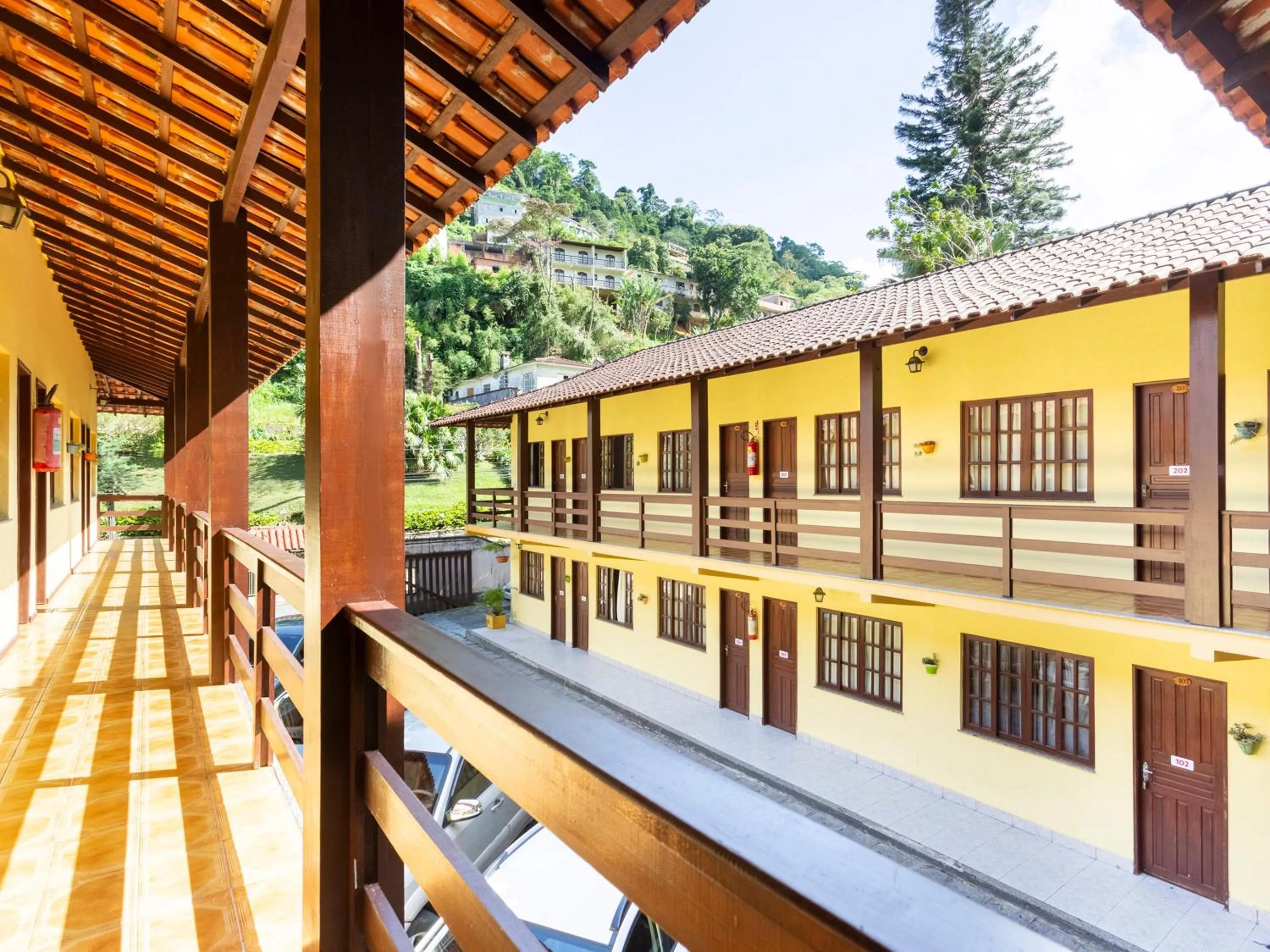 Property building in OYO Hotel Recanto Do Alto, Teresópolis