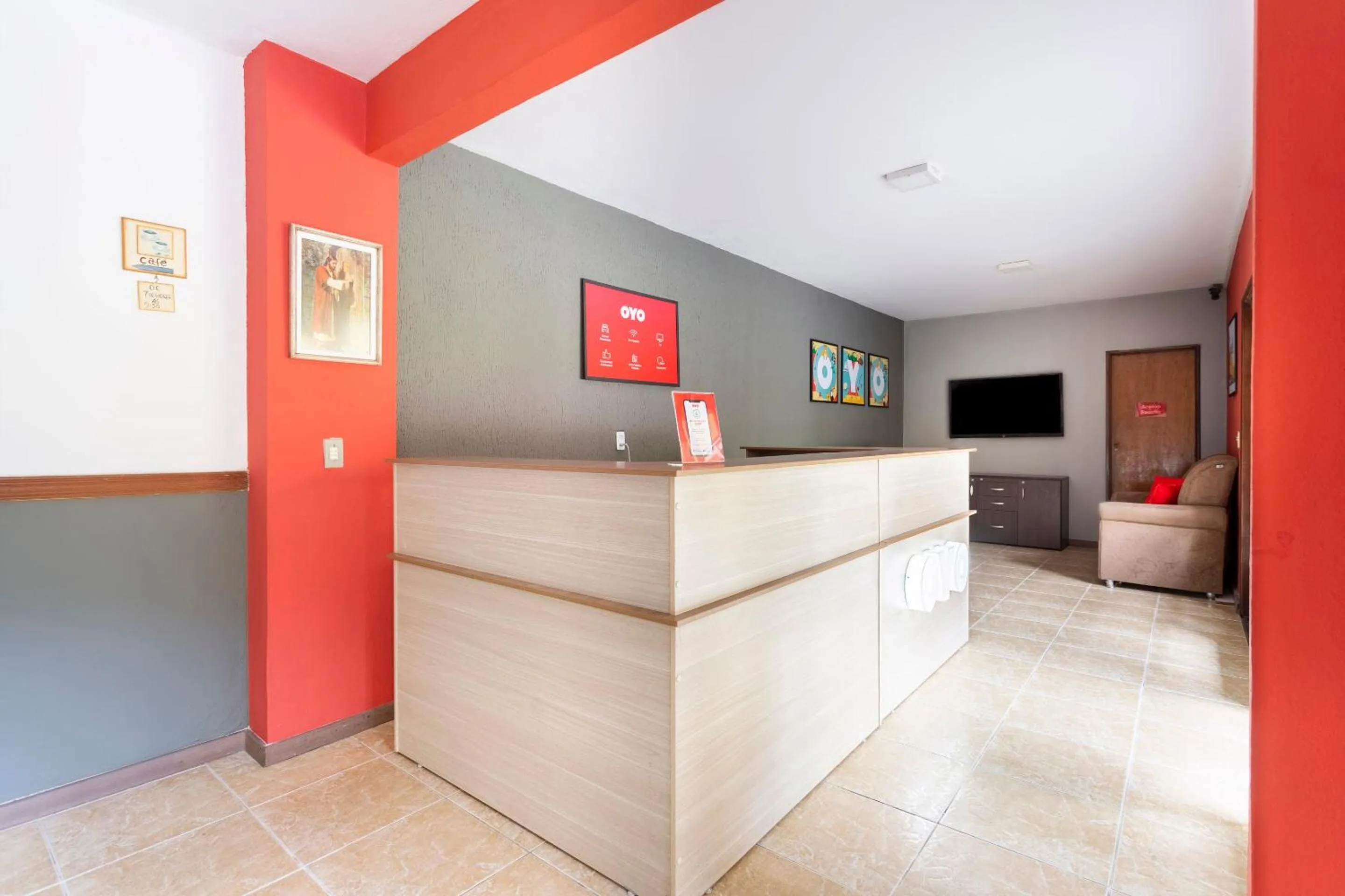 Lobby or reception in OYO Hotel Recanto Do Alto, Teresópolis