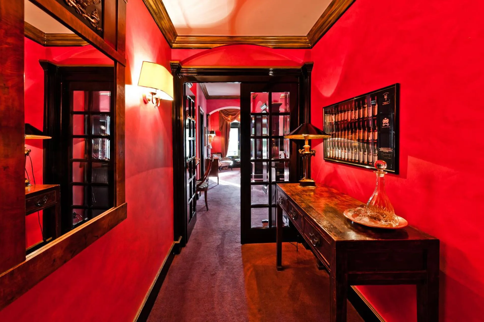 Decorative detail in Hotel Kronenschlösschen