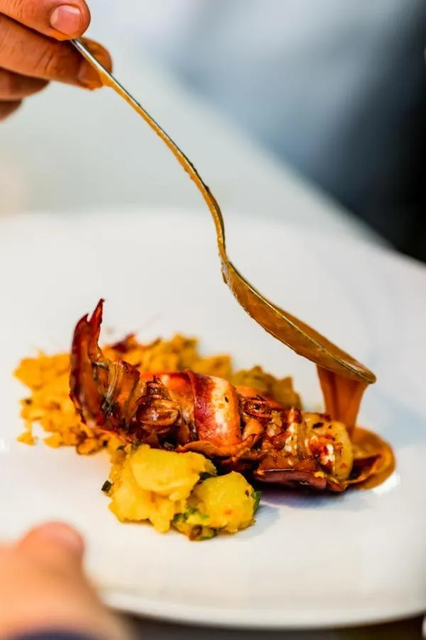 Food close-up in Hotel Kronenschlösschen