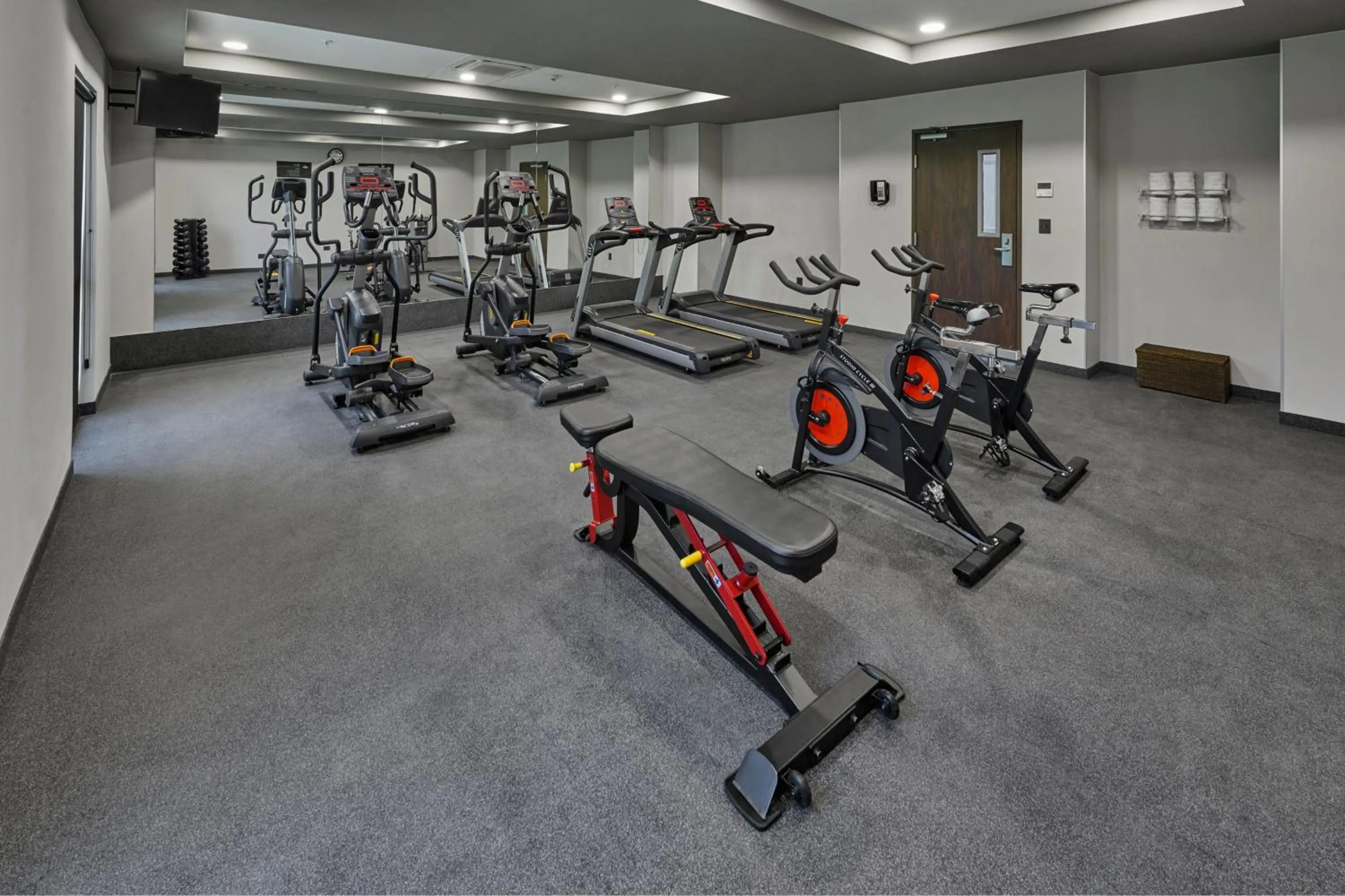 Fitness centre/facilities in City Express by Marriott Zacatecas
