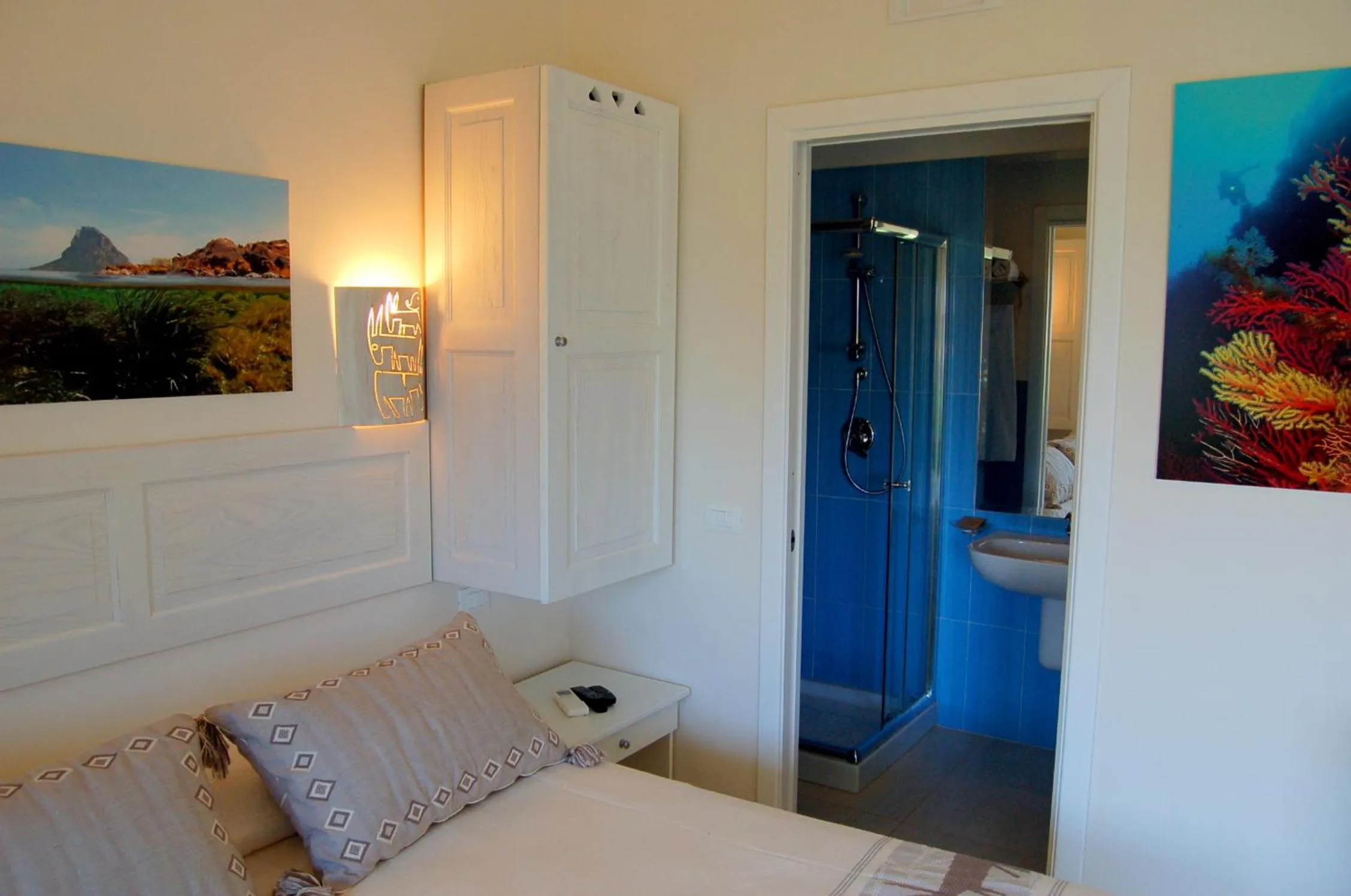 Decorative detail, Bed in Hotel Budoni Beach