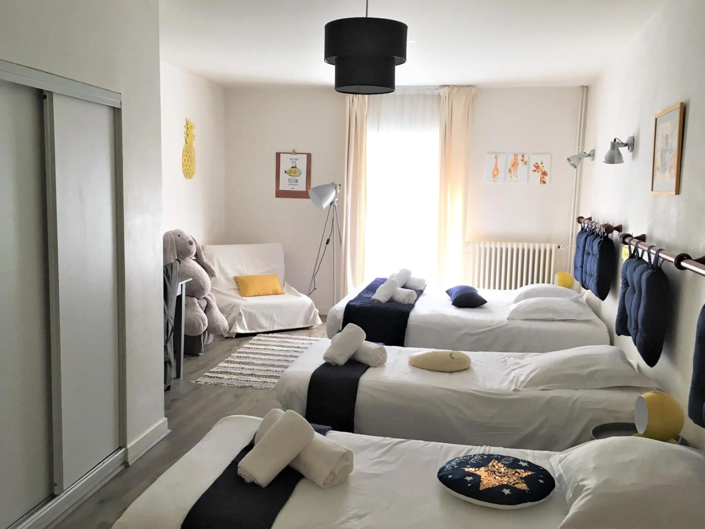 Family, Bed in Hotel Au Marais