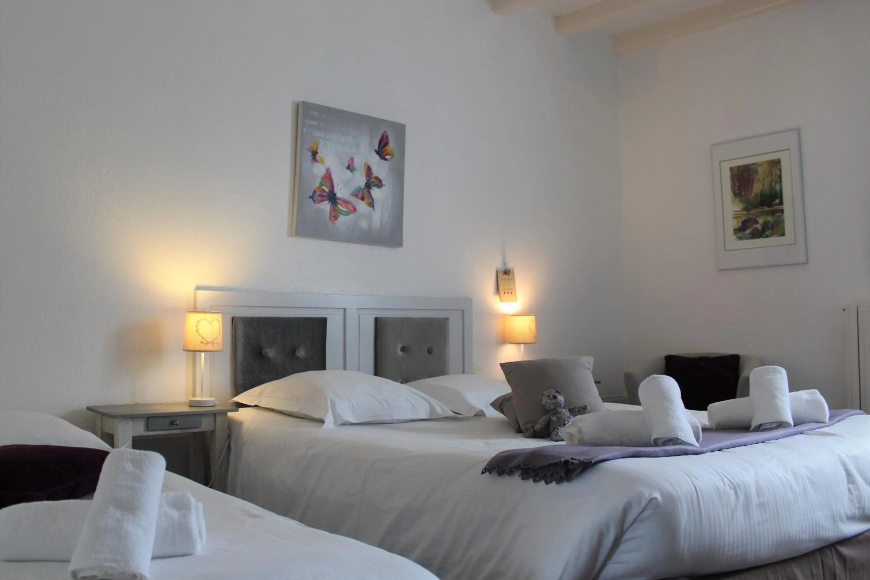 Bedroom, Bed in Hotel Au Marais