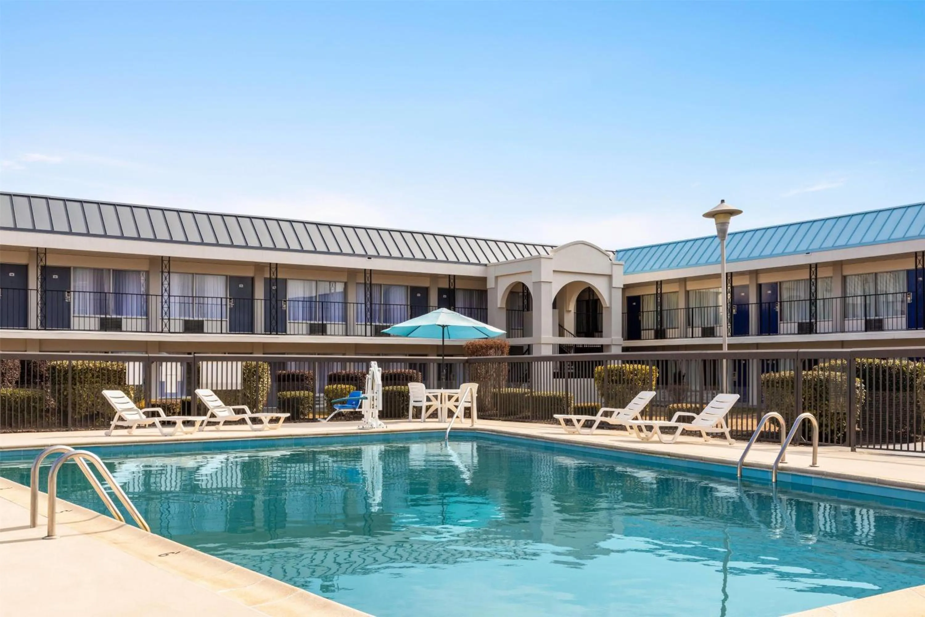 Pool view in Days Inn by Wyndham Emporia