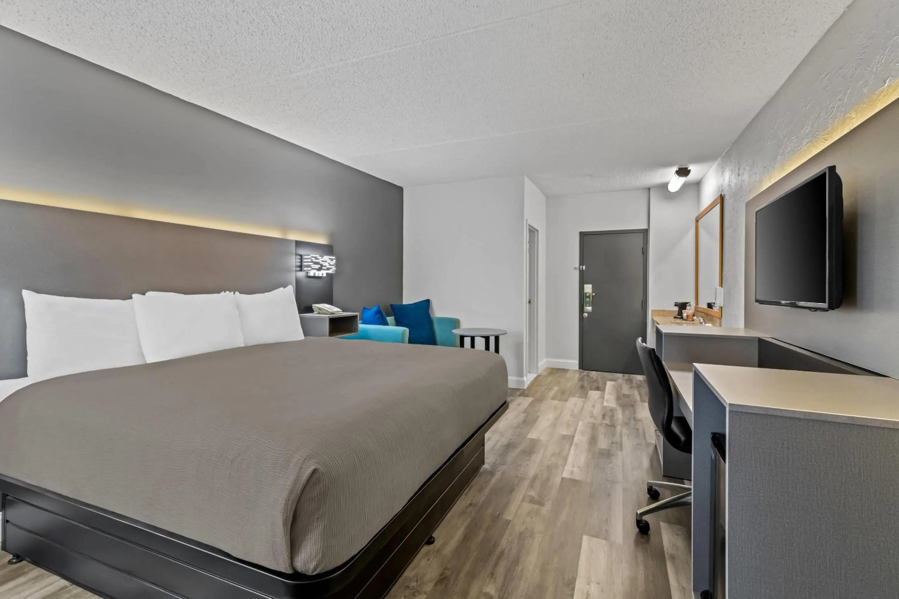 Bedroom, Bed in Quality Inn Bangor Airport