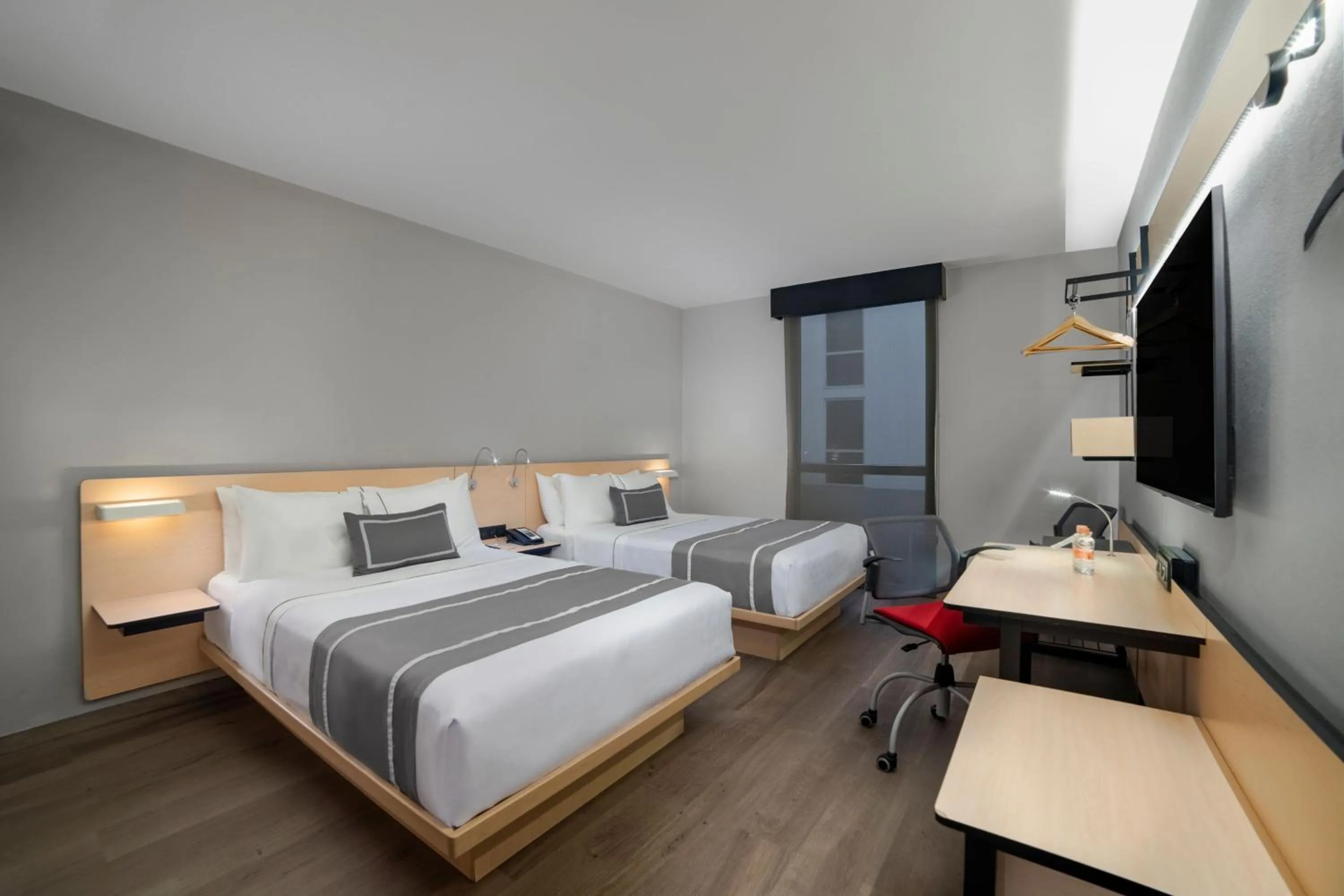 Bedroom, Bed in City Express Plus by Marriott Ciudad de México Insurgentes Sur