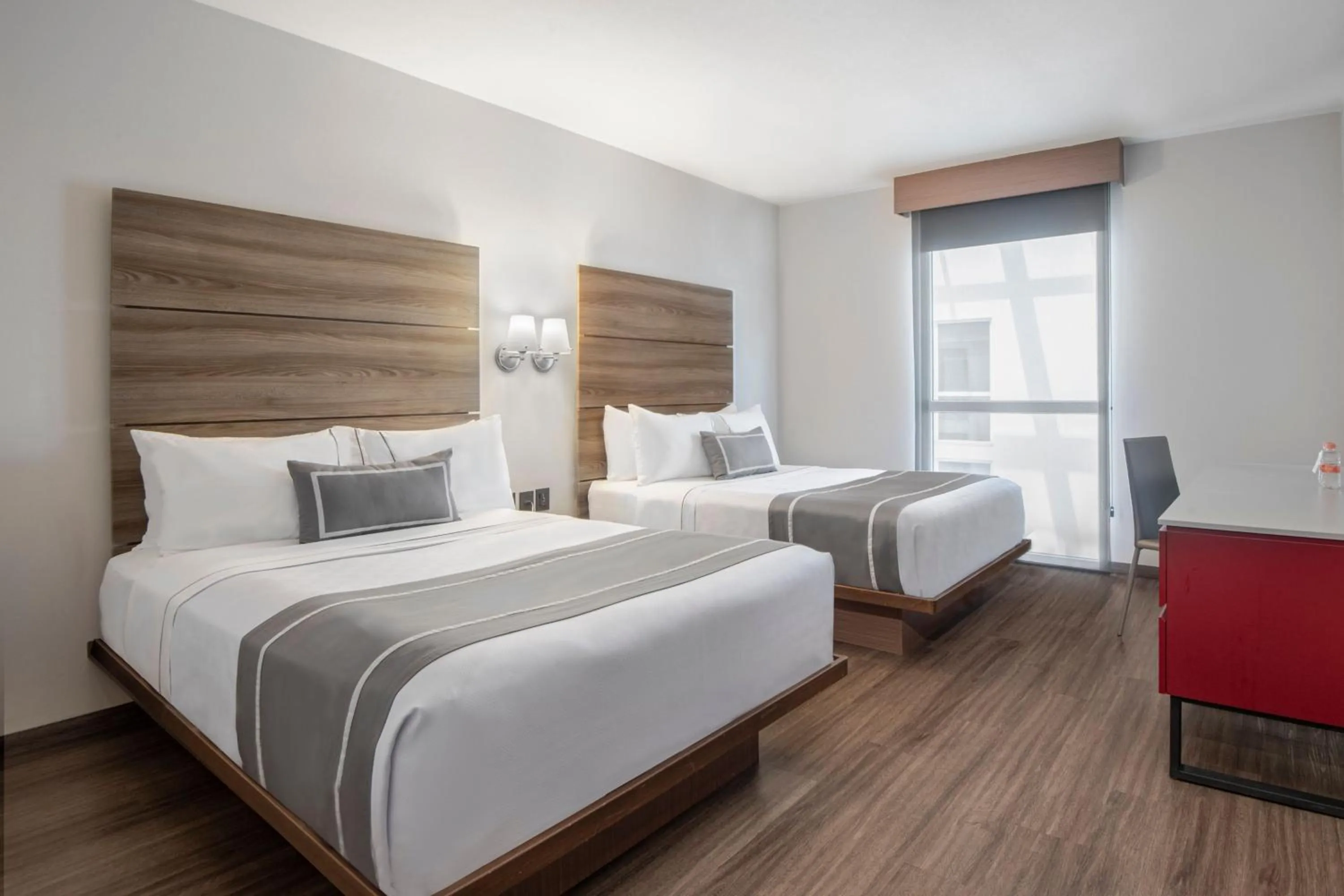 Bedroom, Bed in City Express Plus by Marriott Ciudad de México Insurgentes Sur