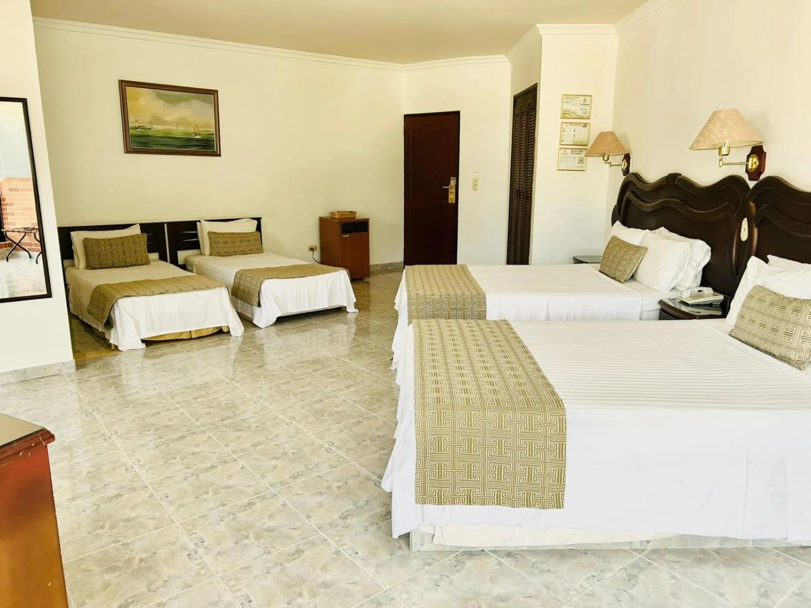 Photo of the whole room, Bed in Casa Morales Hotel Internacional y Centro de Convenciones