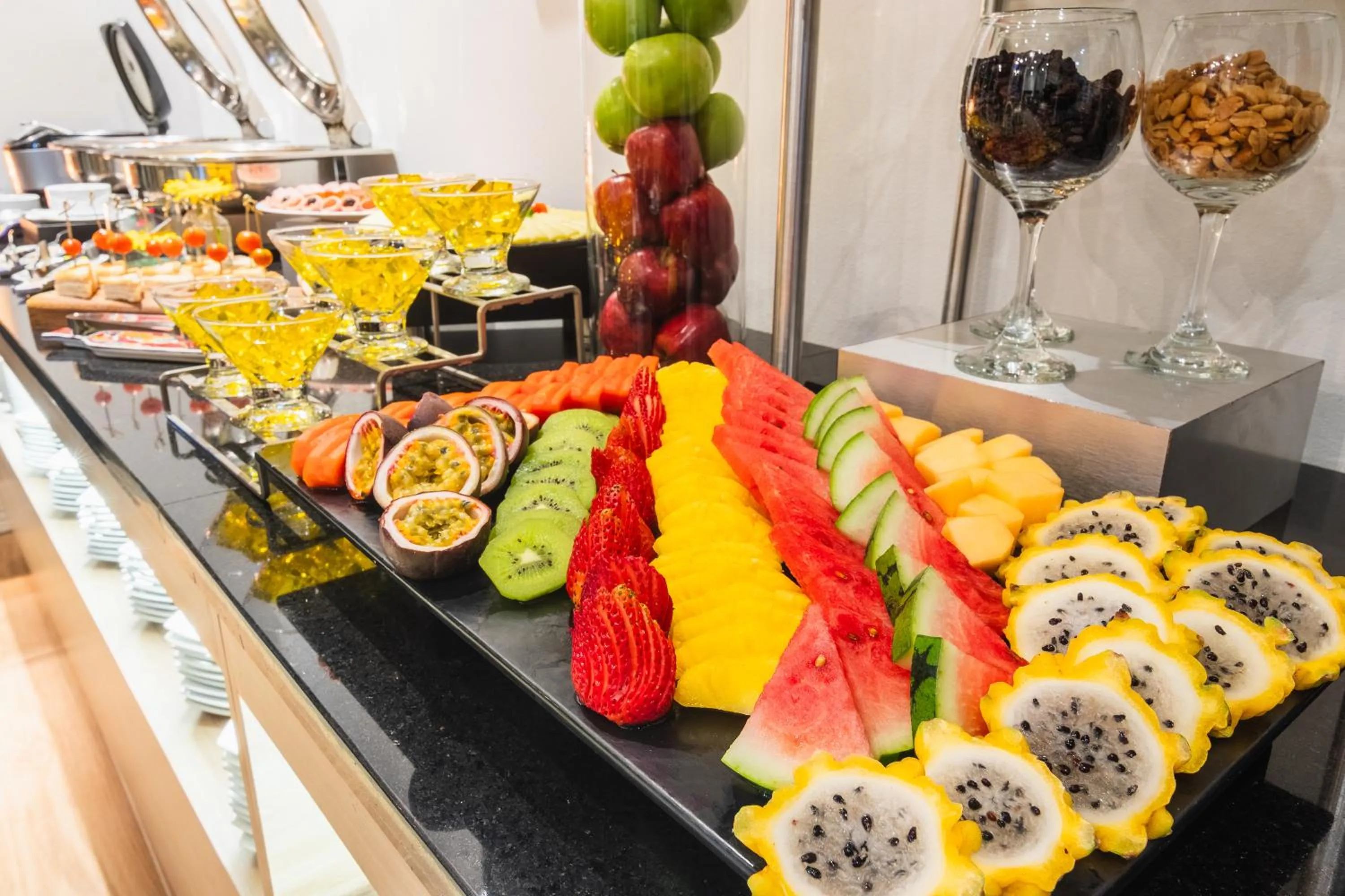 Buffet breakfast in GHL Collection 93