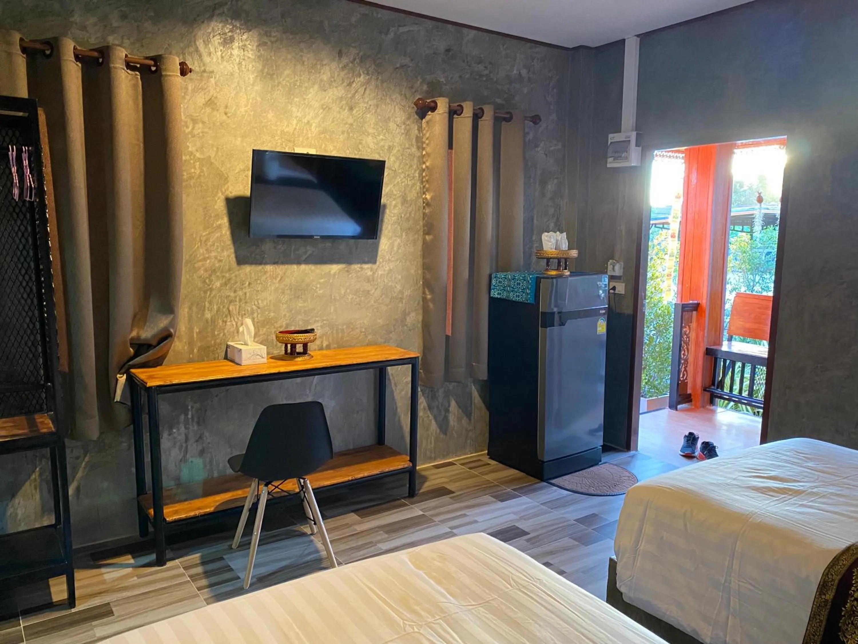 Bed in Khum Lanna Boutique Hotel