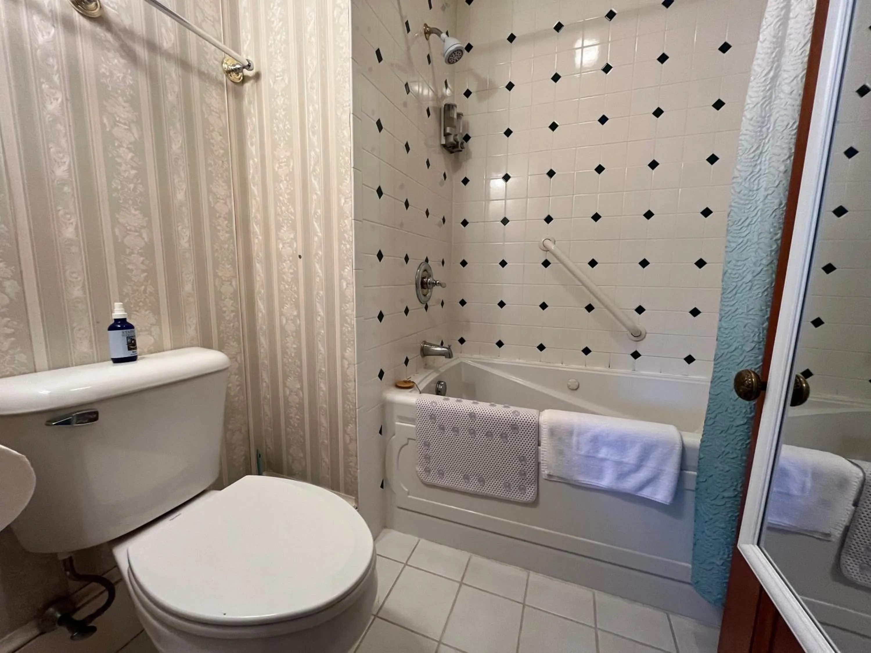 Shower in Cheney House Bed & Breakfast