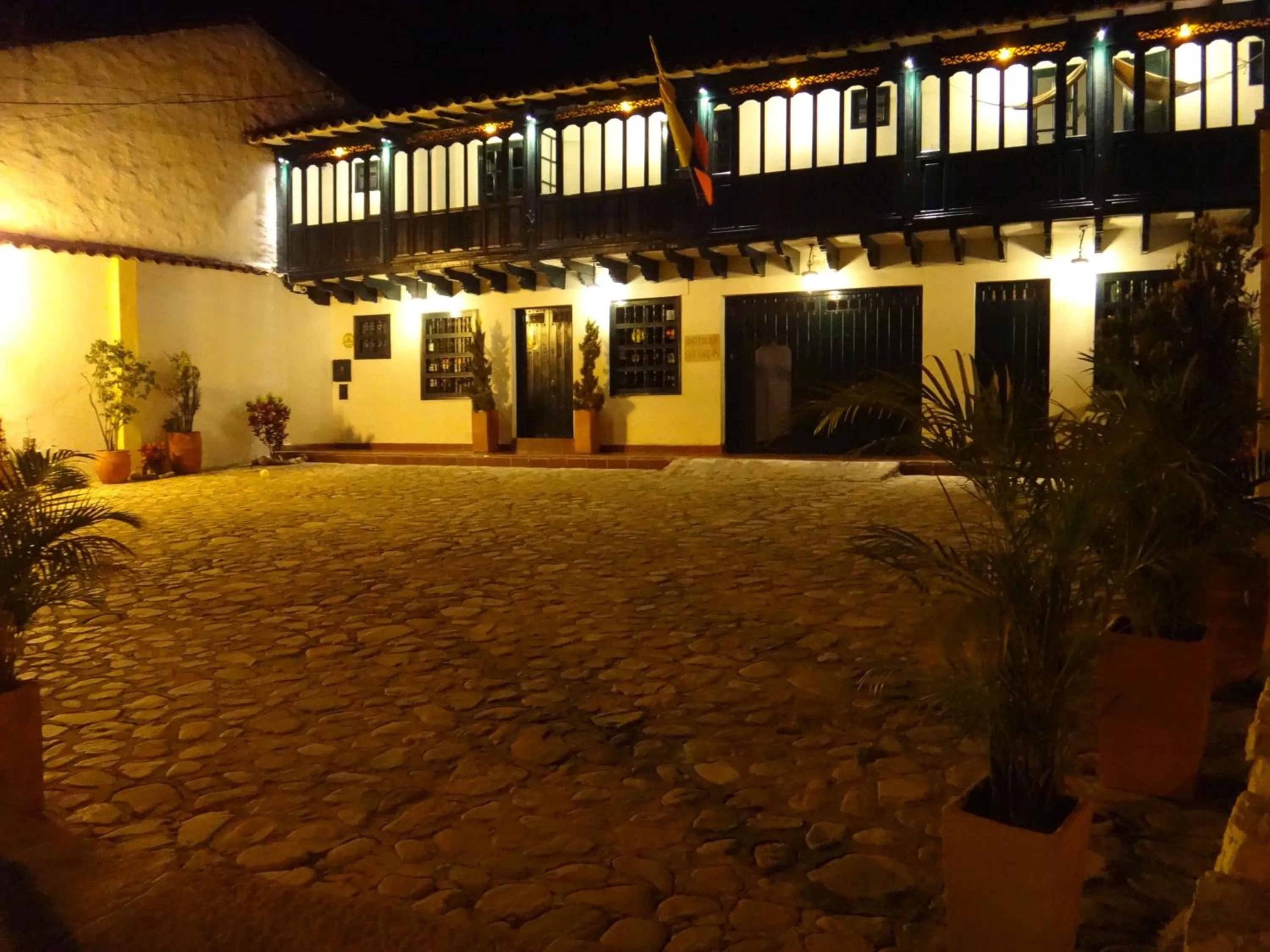 Property building in Hotel Hospederia San Carlos Villa De Leyva