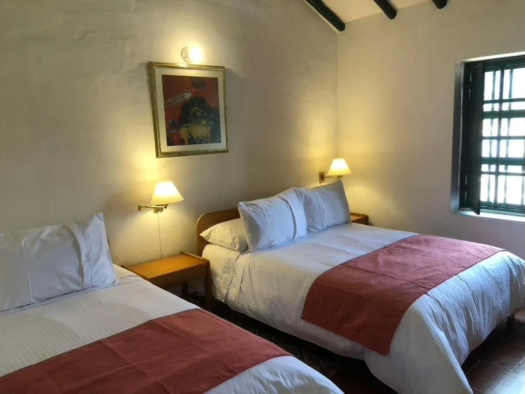 Bedroom, Bed in Hotel Hospederia San Carlos Villa De Leyva