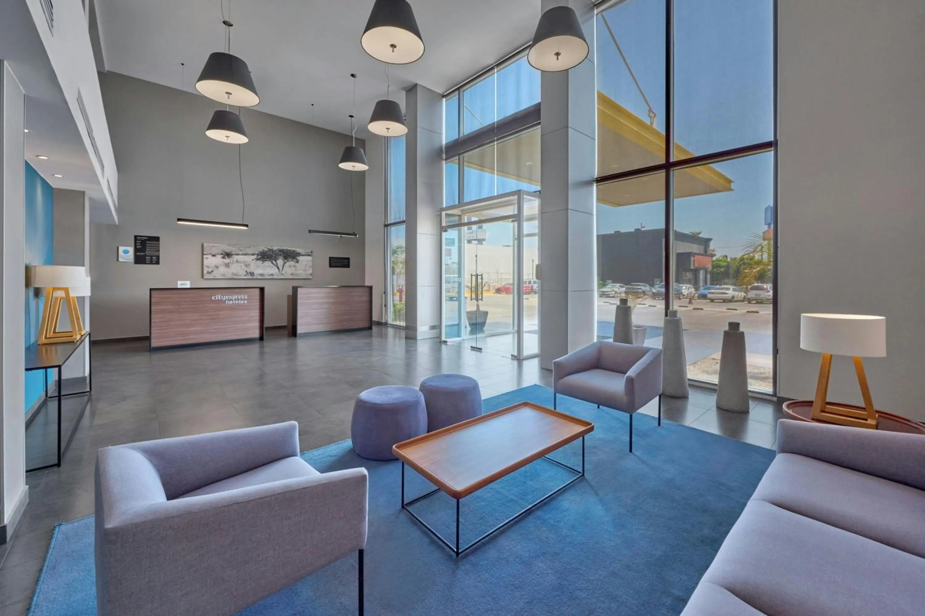 Lobby or reception in City Express by Marriott Mexicali