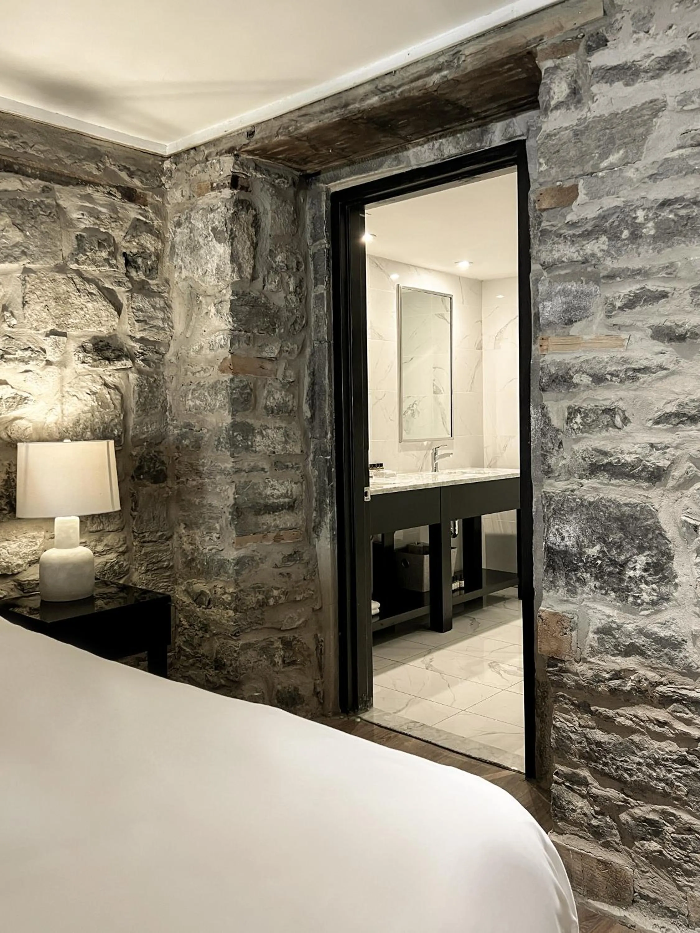 Bathroom, Bed in Lofts du Vieux-Port by Gray Collection