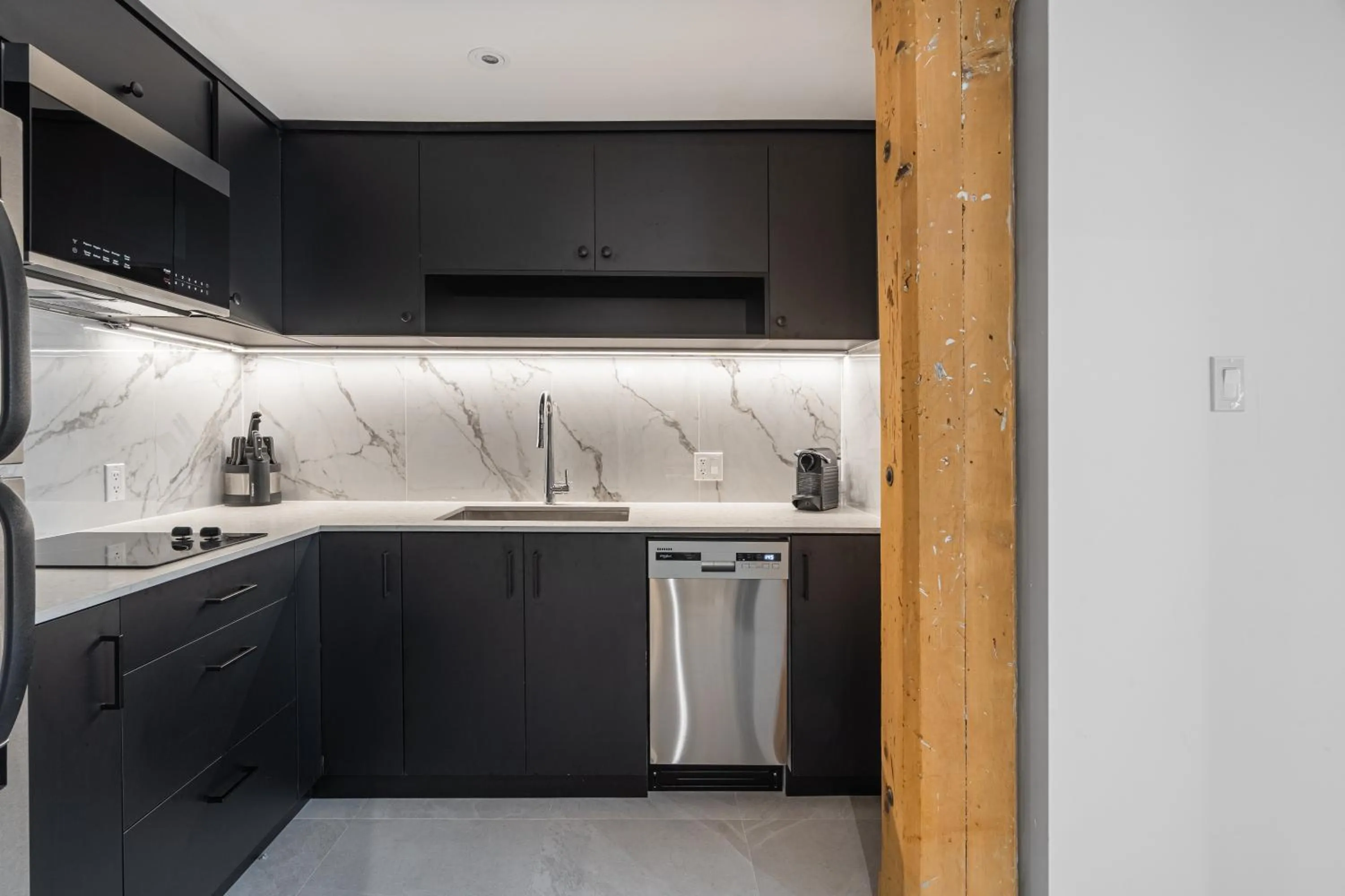 Kitchen or kitchenette in Lofts du Vieux-Port by Gray Collection