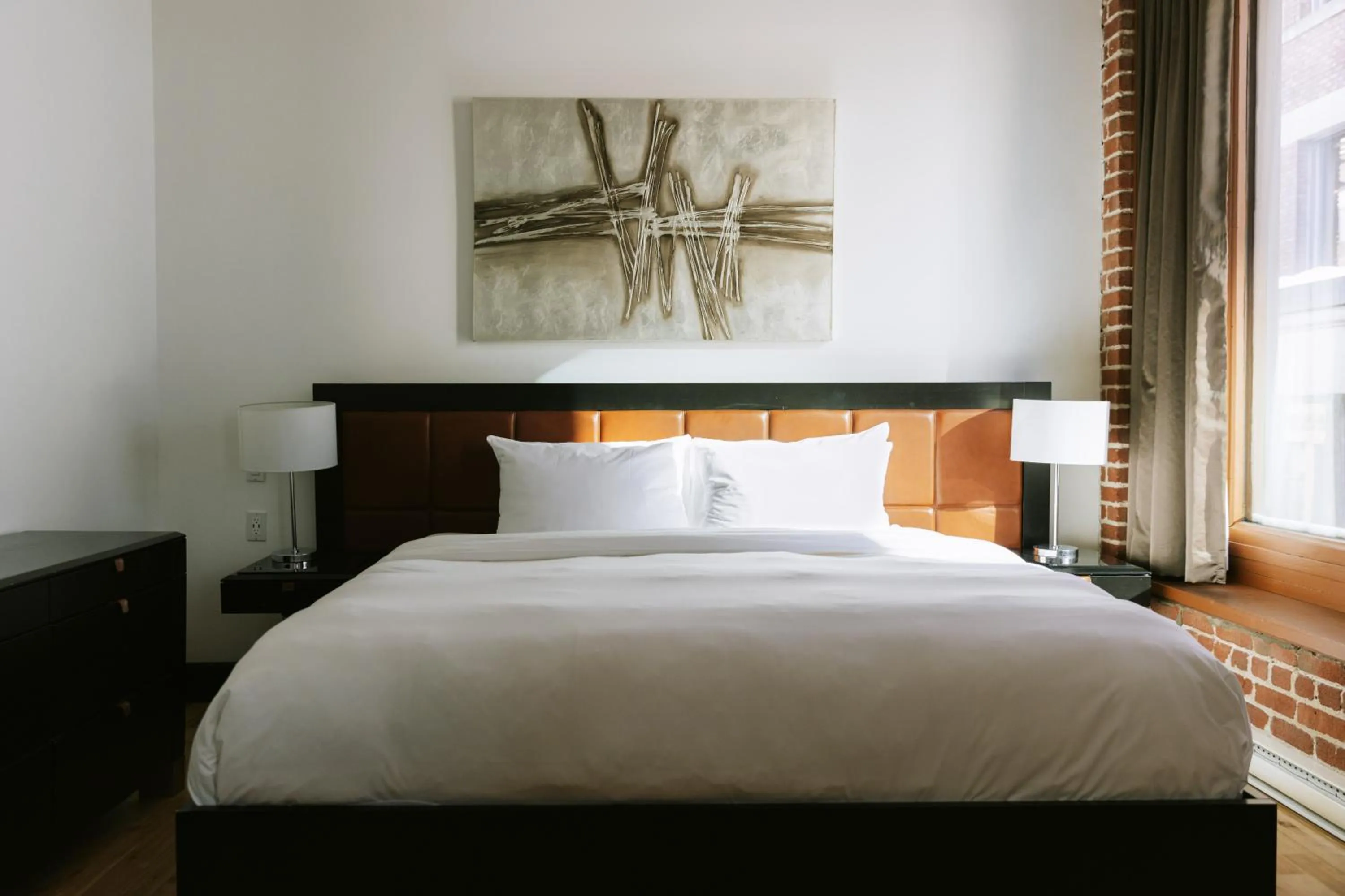 Bedroom, Bed in Lofts du Vieux-Port by Gray Collection