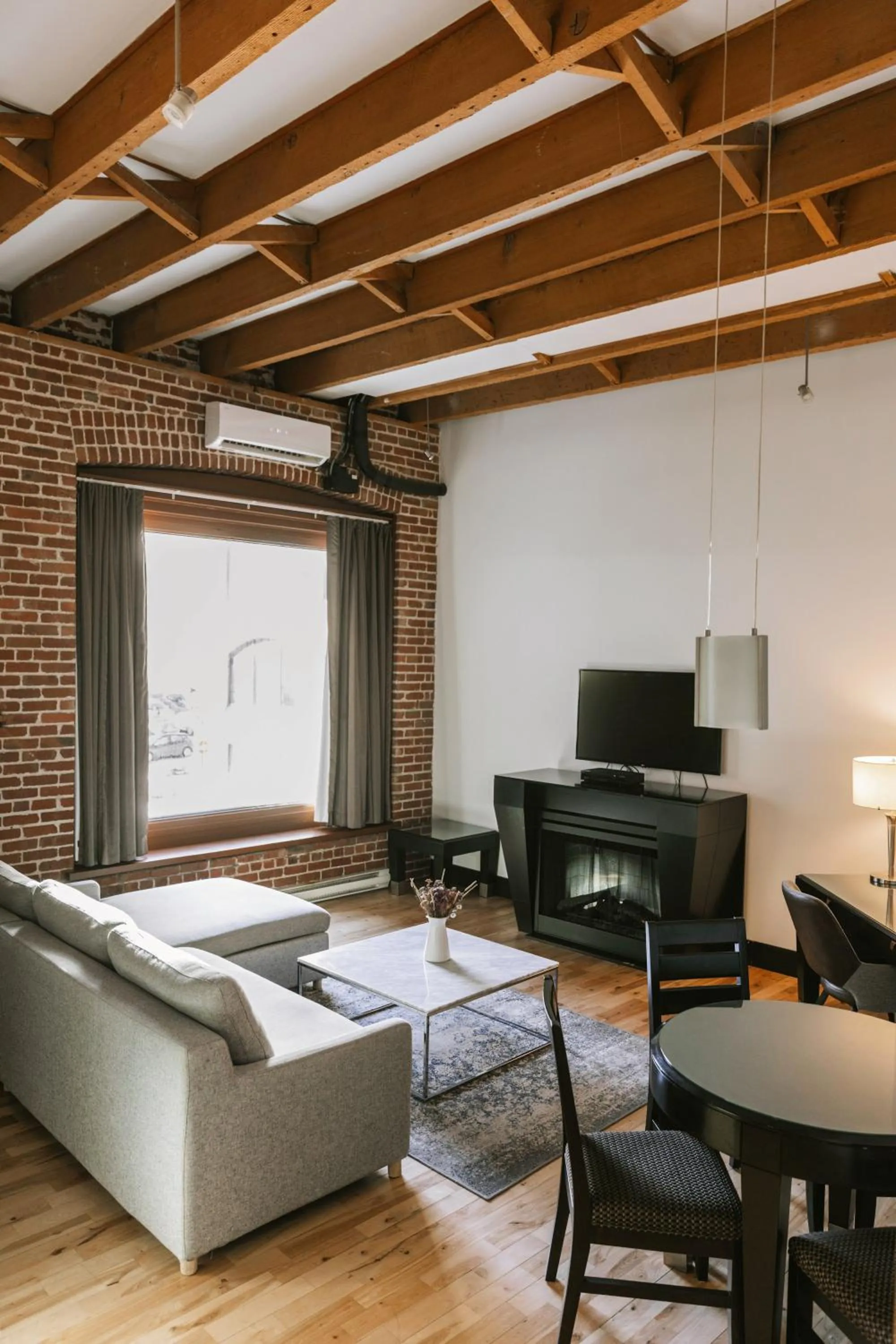 Living room in Lofts du Vieux-Port by Gray Collection