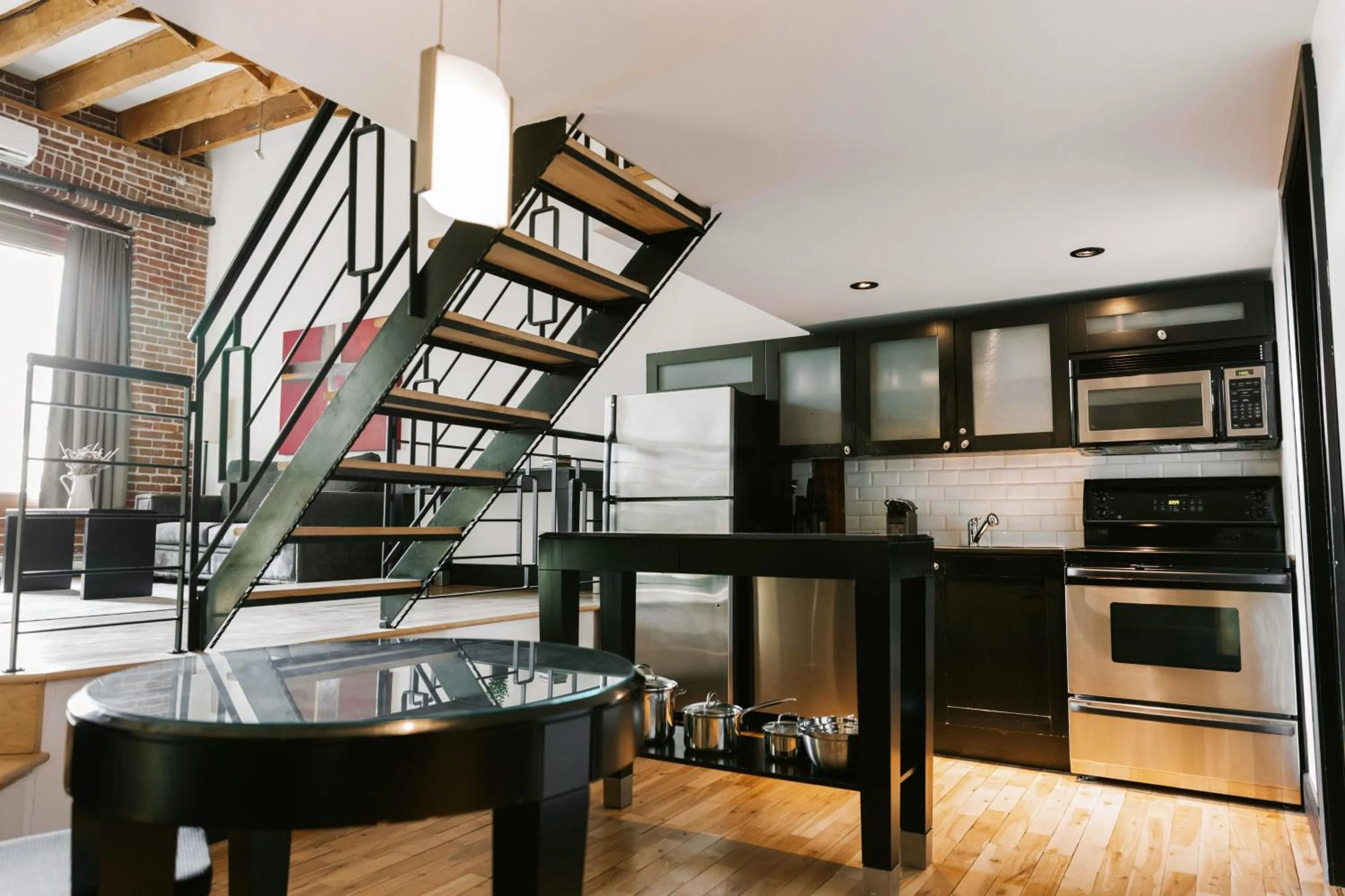 Kitchen or kitchenette in Lofts du Vieux-Port by Gray Collection