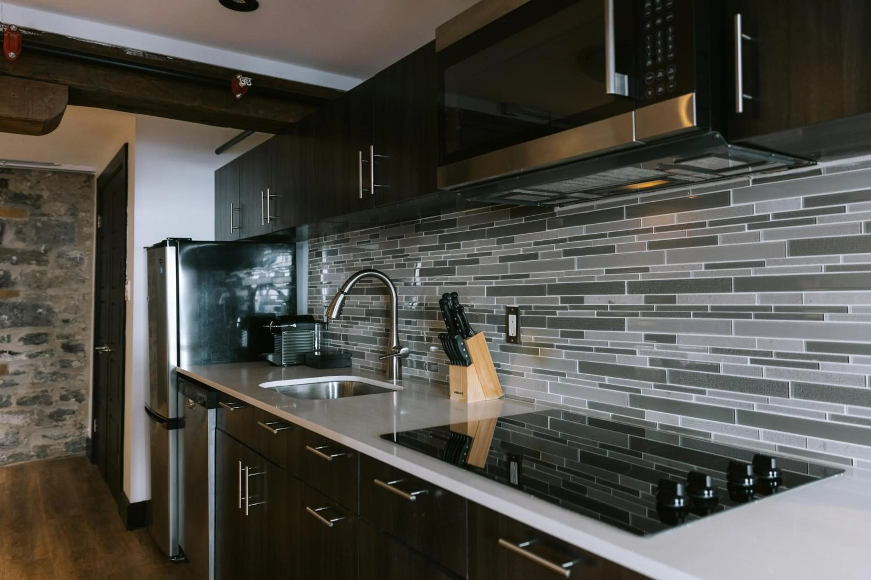Kitchen or kitchenette in Lofts du Vieux-Port by Gray Collection