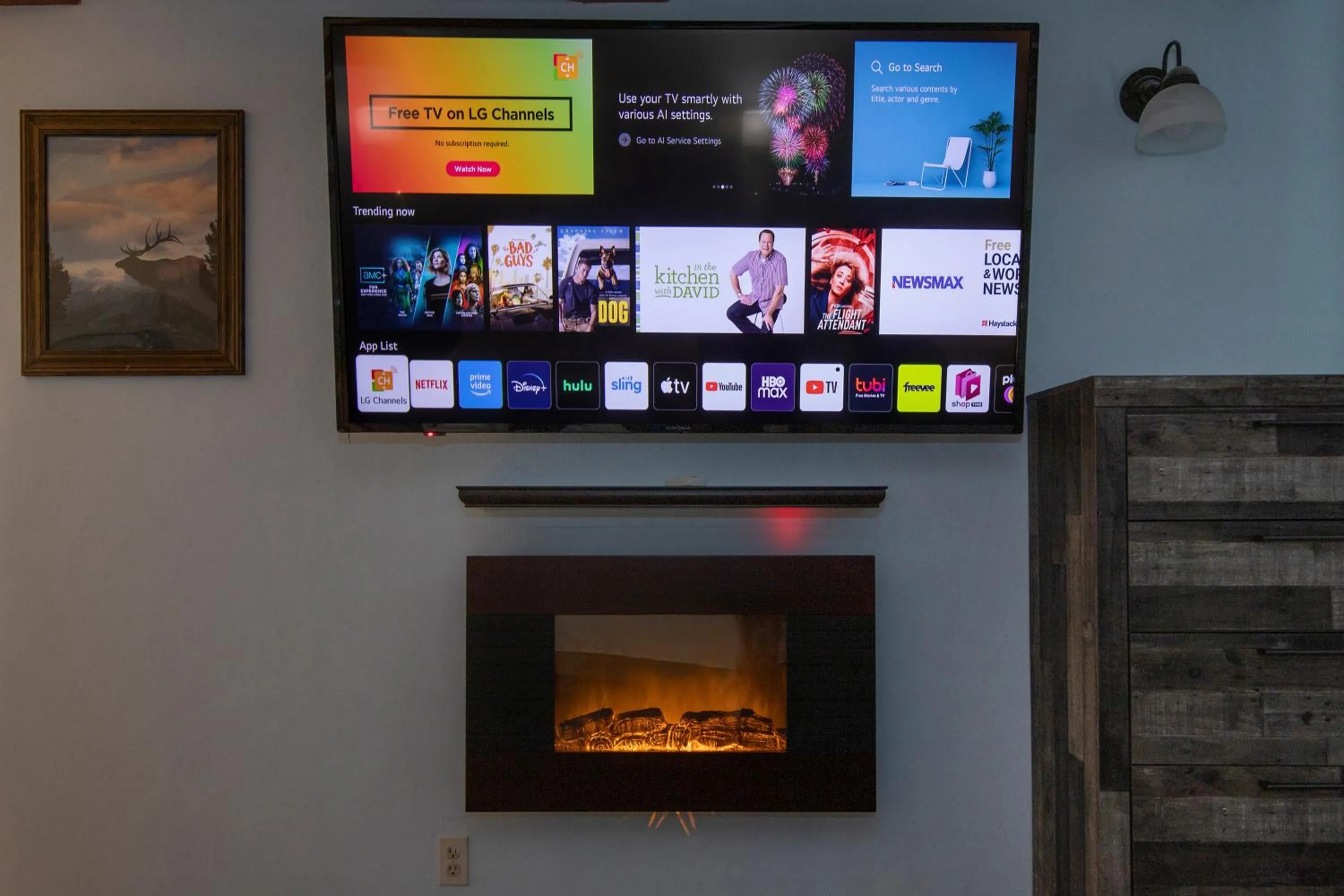 TV and multimedia in Silver Ridge Lodge