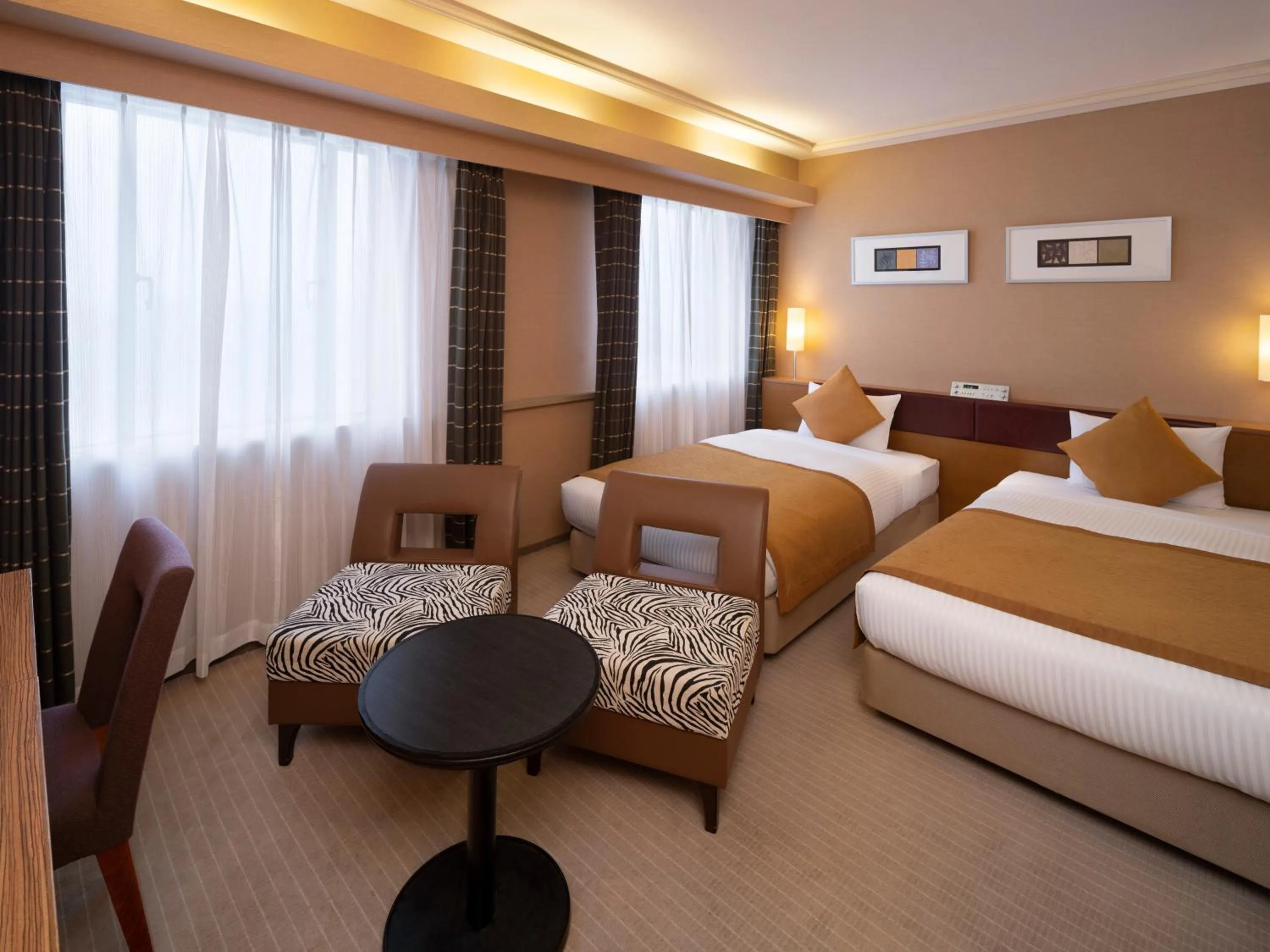 Bed in Art Hotel Joetsu