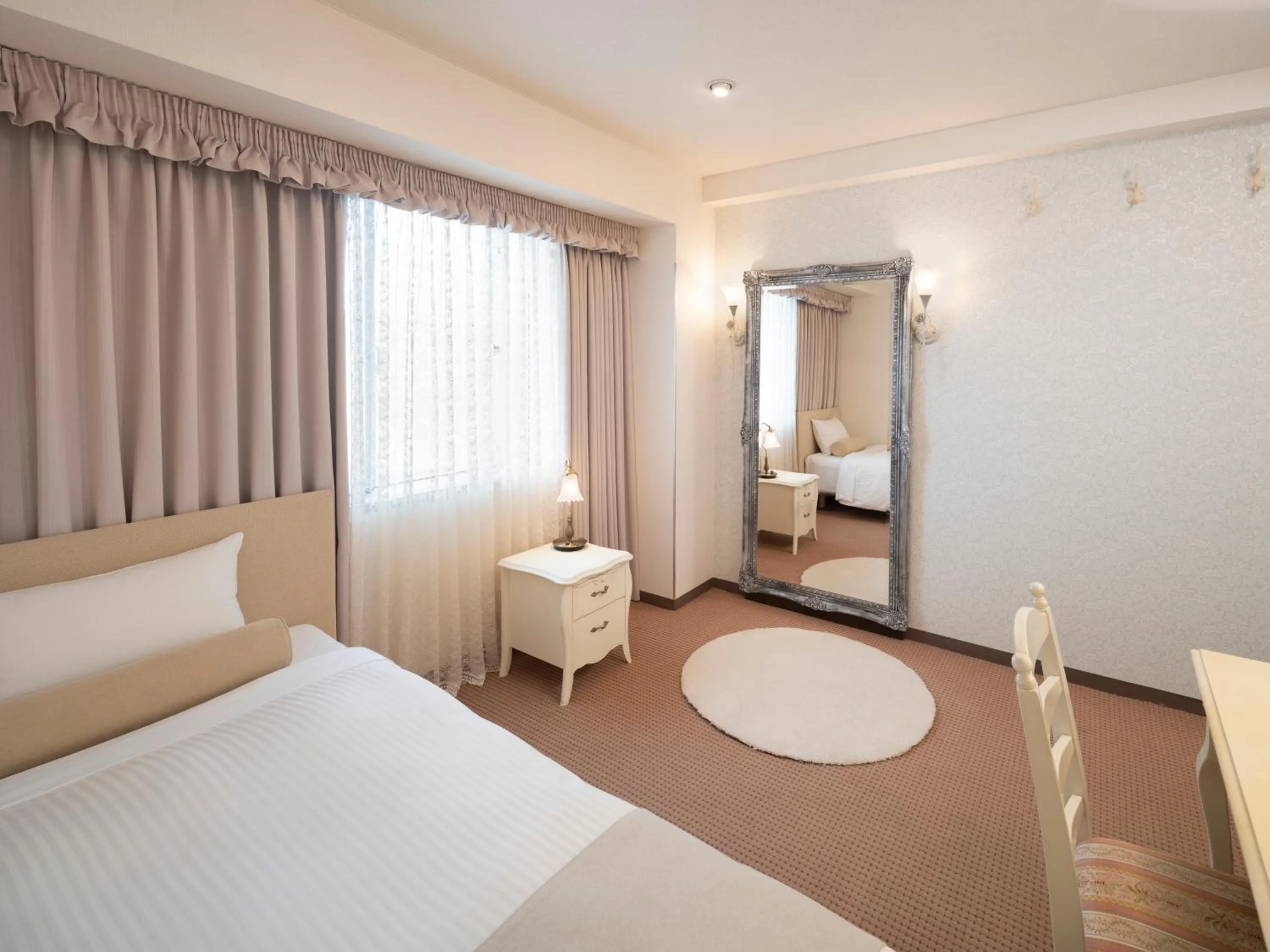 Bed in Art Hotel Joetsu