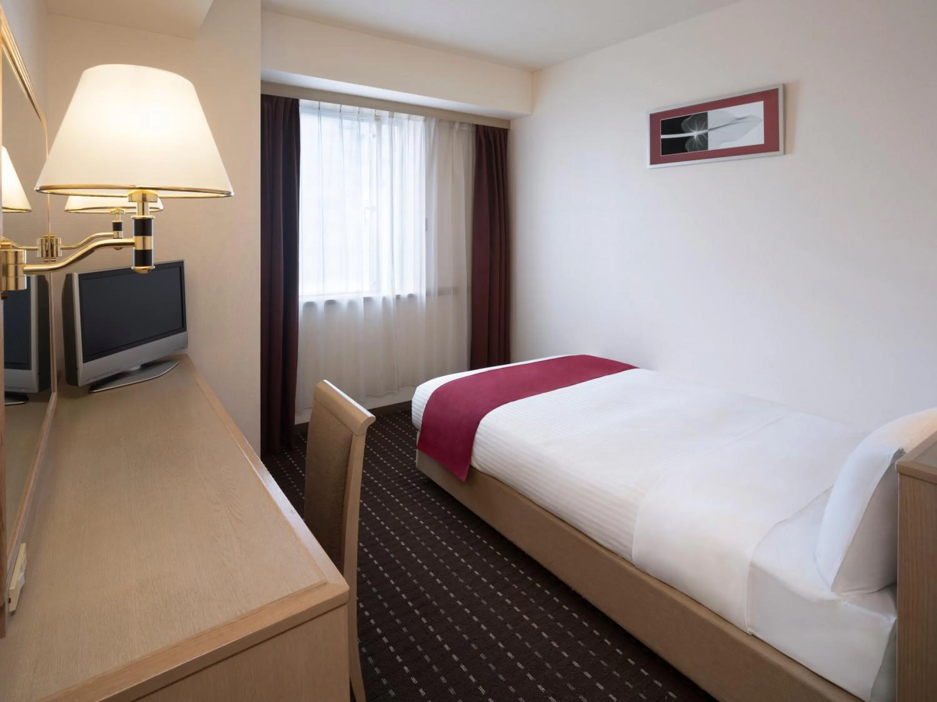 Bed in Art Hotel Joetsu