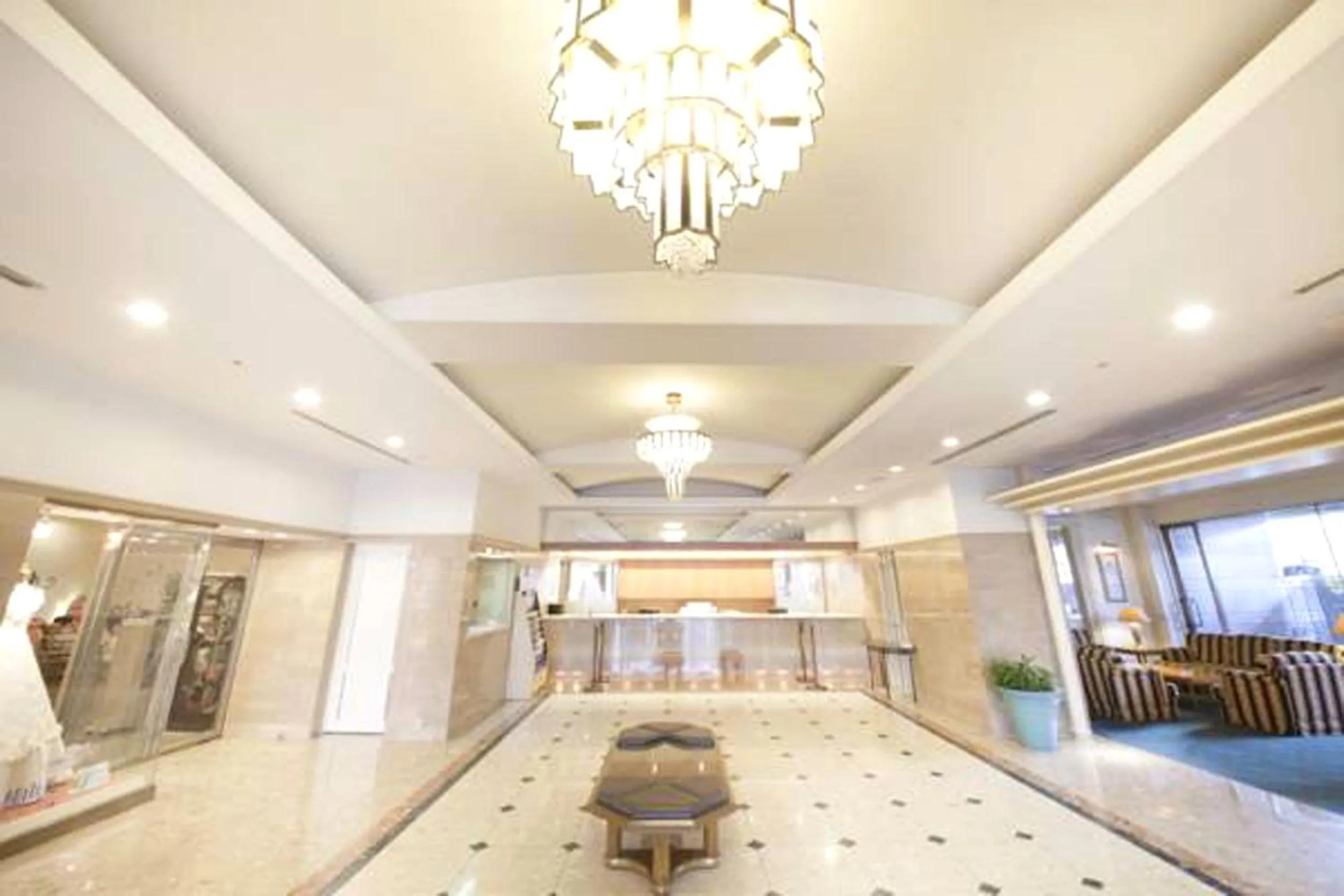 Lobby or reception in Art Hotel Joetsu