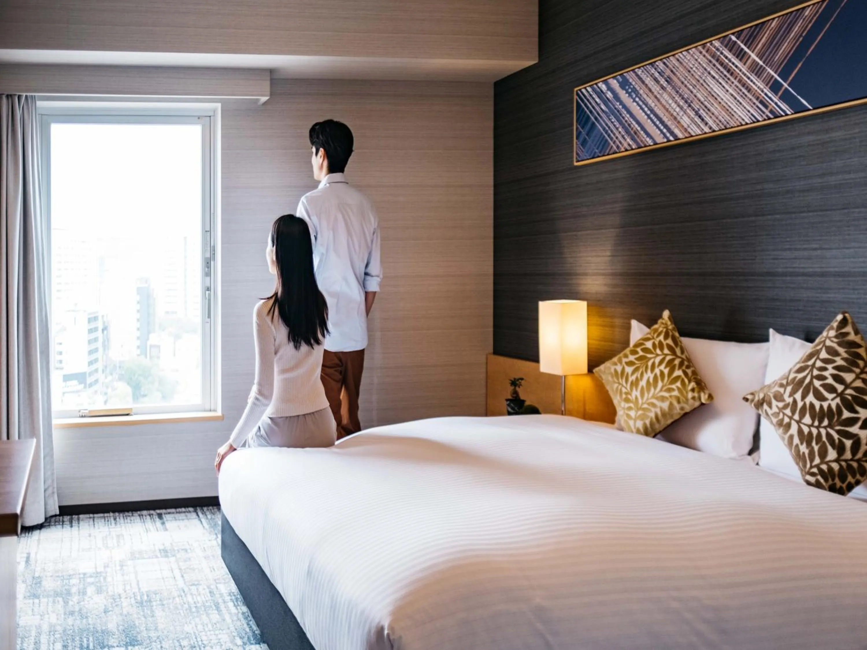 Guests, Bed in Hotel Resol Trinity Hakata