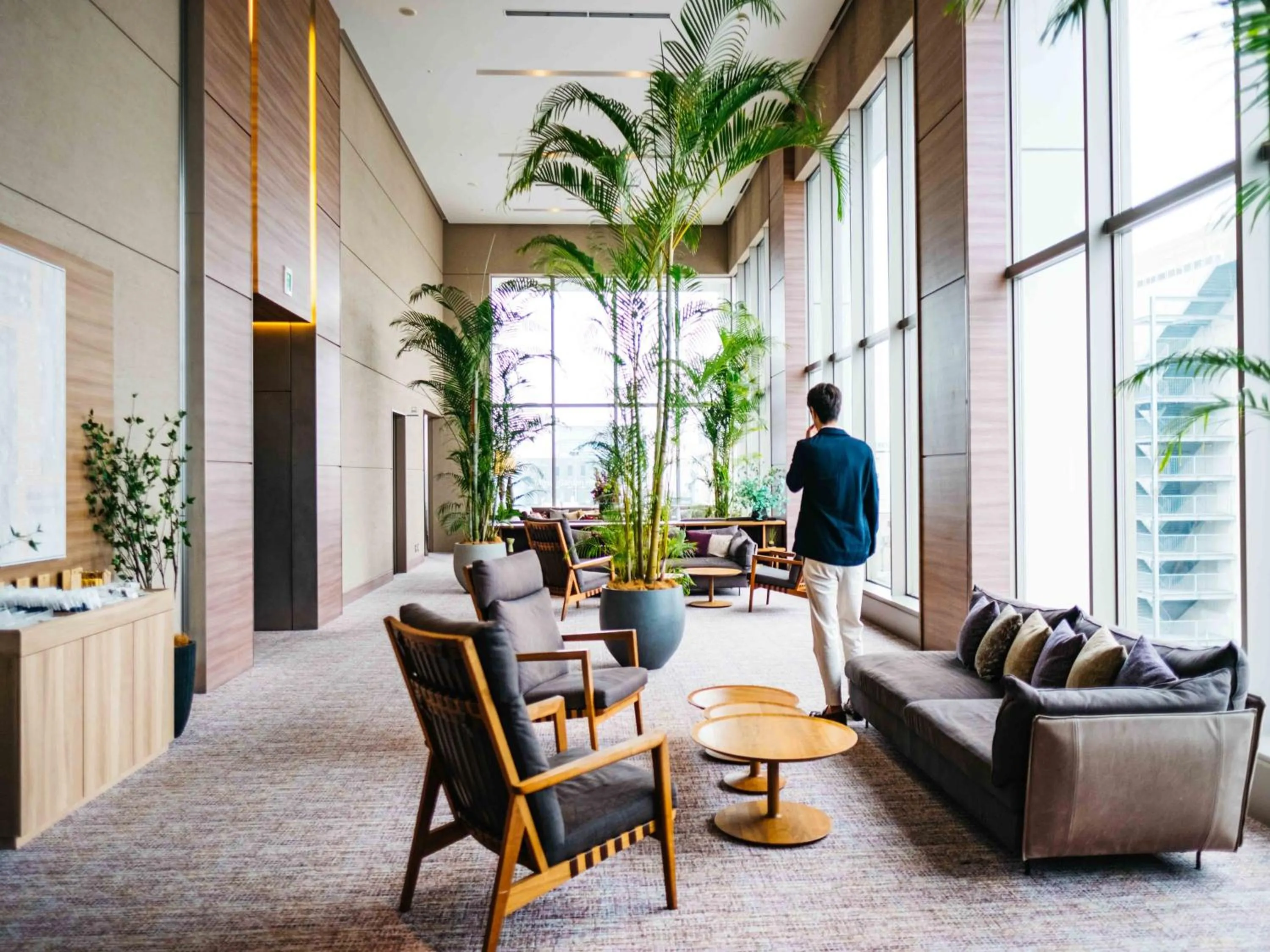 Living room in Hotel Resol Trinity Hakata