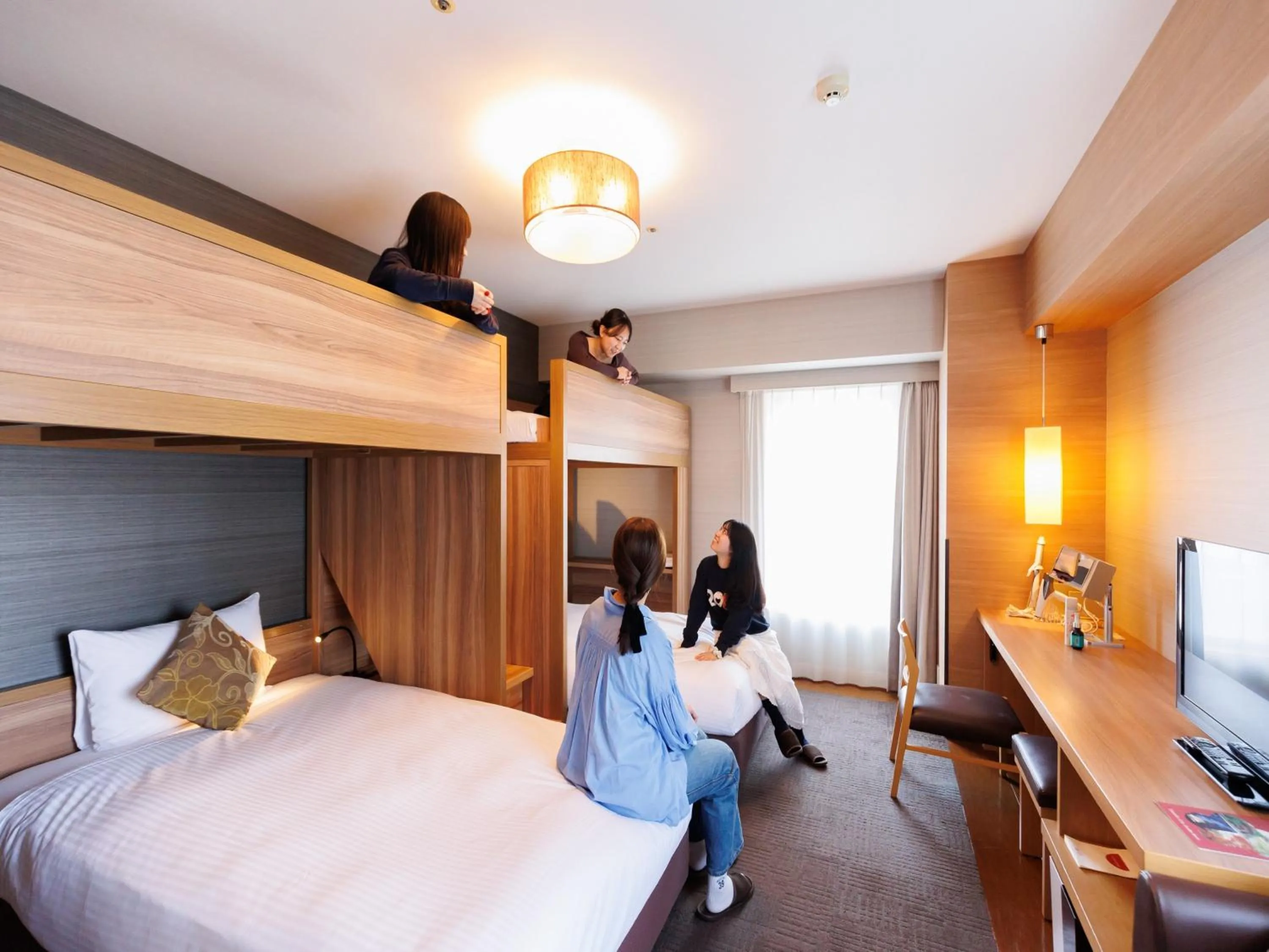 Photo of the whole room, Bed in Hotel Resol Trinity Hakata