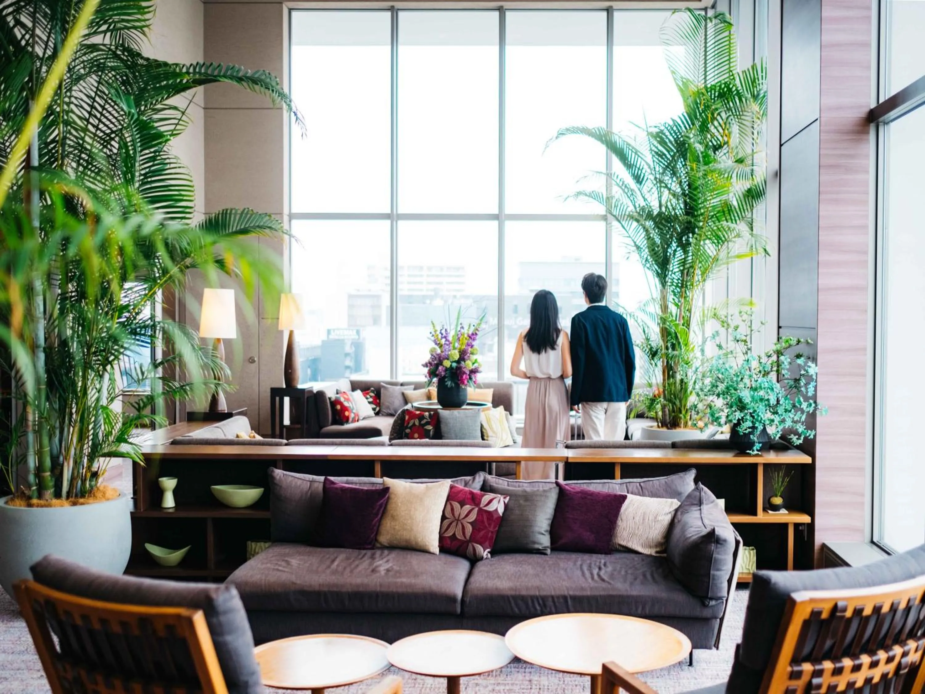 Living room in Hotel Resol Trinity Hakata